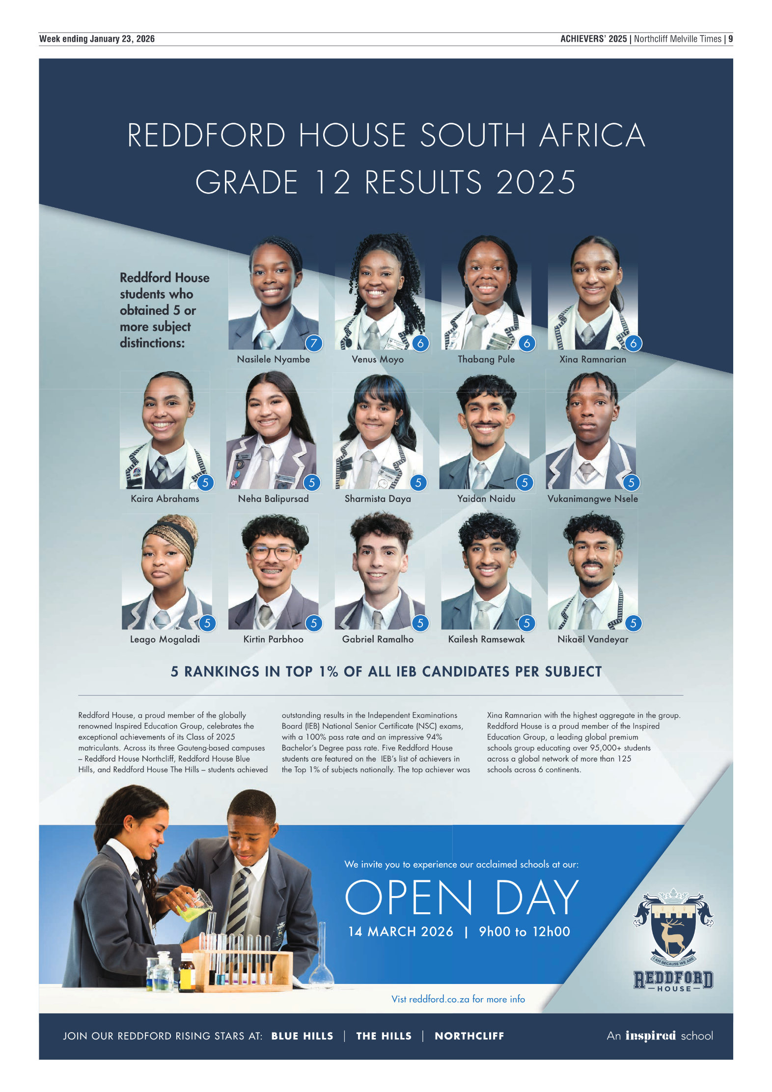 Northcliff Melville Times 23 January 2026 page 11