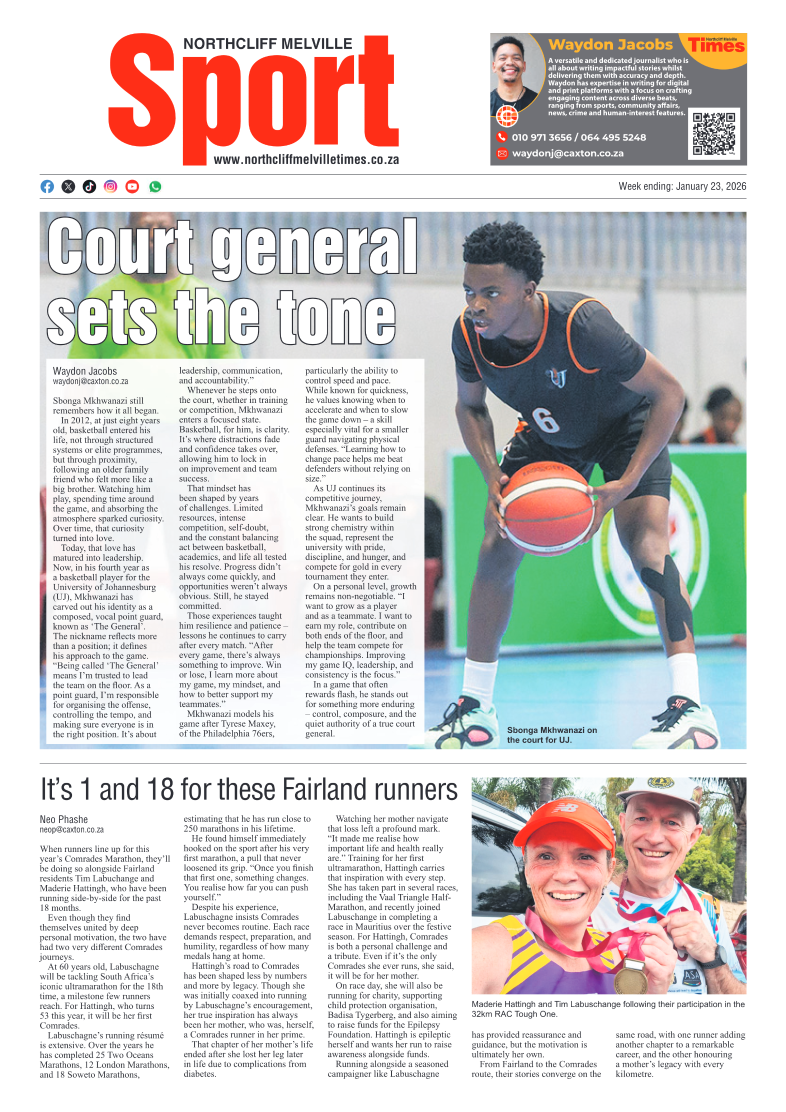 Northcliff Melville Times 23 January 2026 page 14