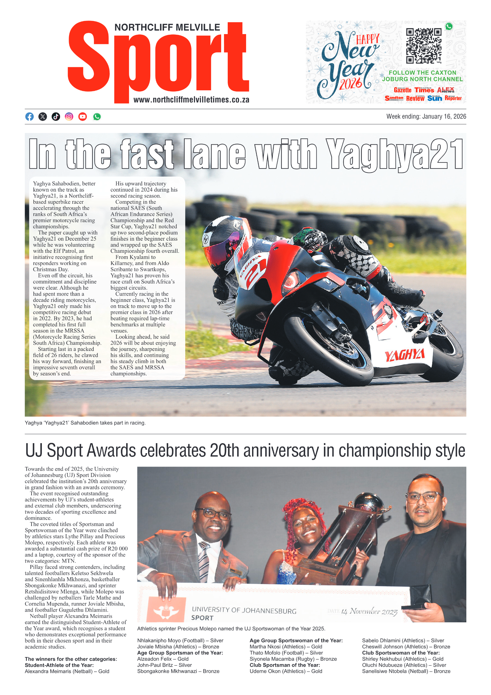 Northcliff Melville Times 16 January 2026 page 10
