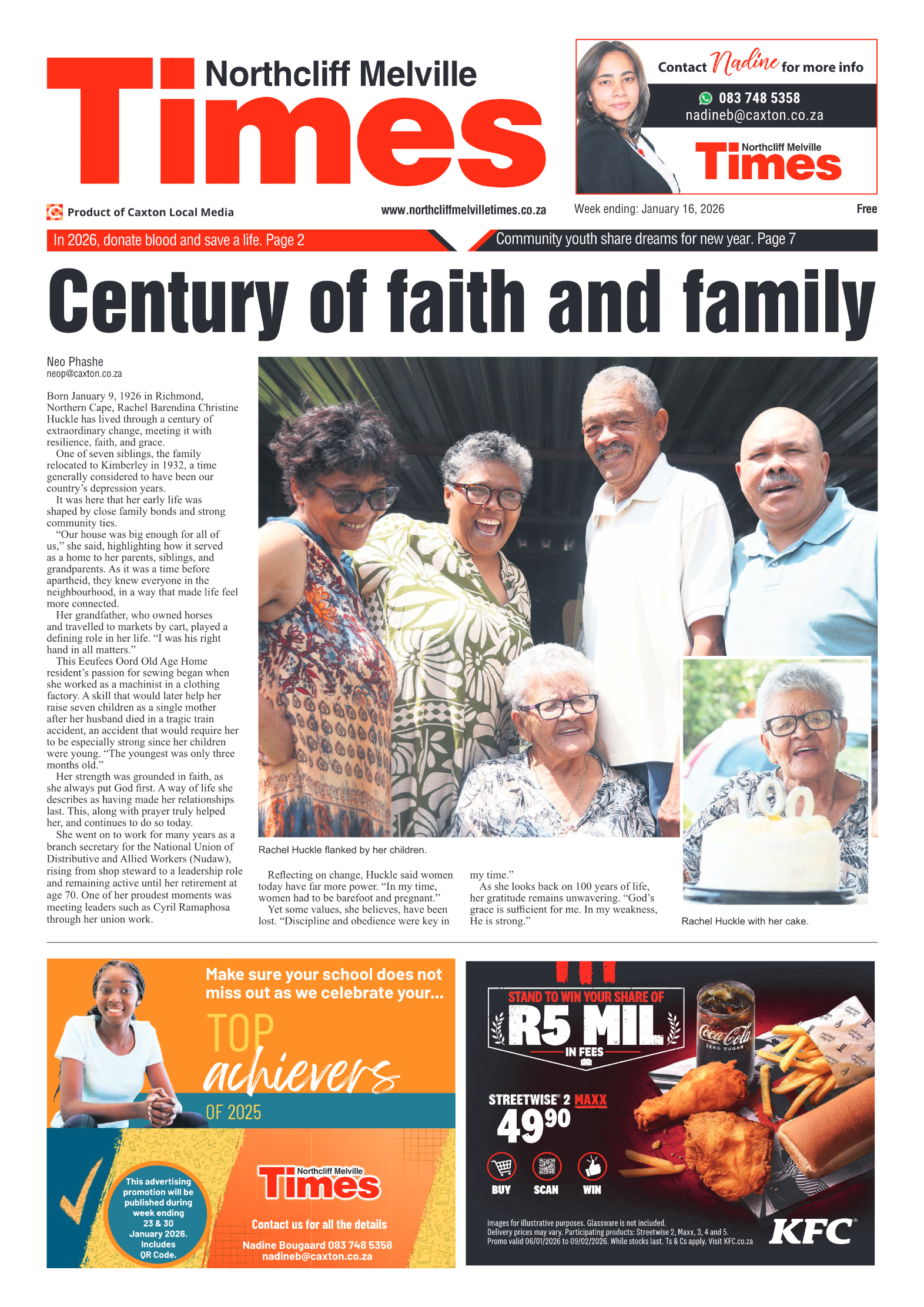 Northcliff Melville Times 16 January 2026 page 3