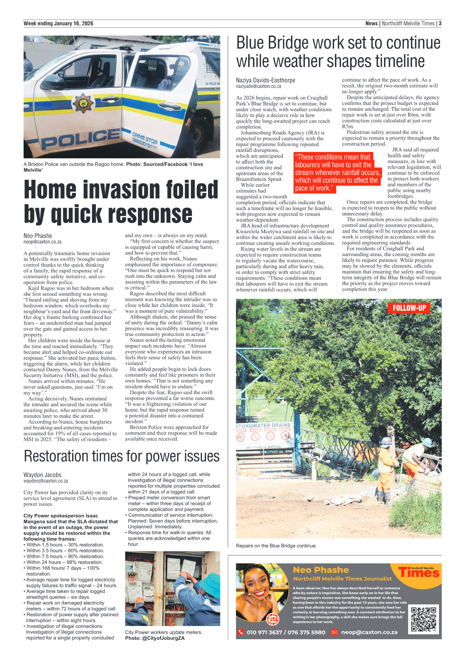 Northcliff Melville Times 16 January 2026 page 5