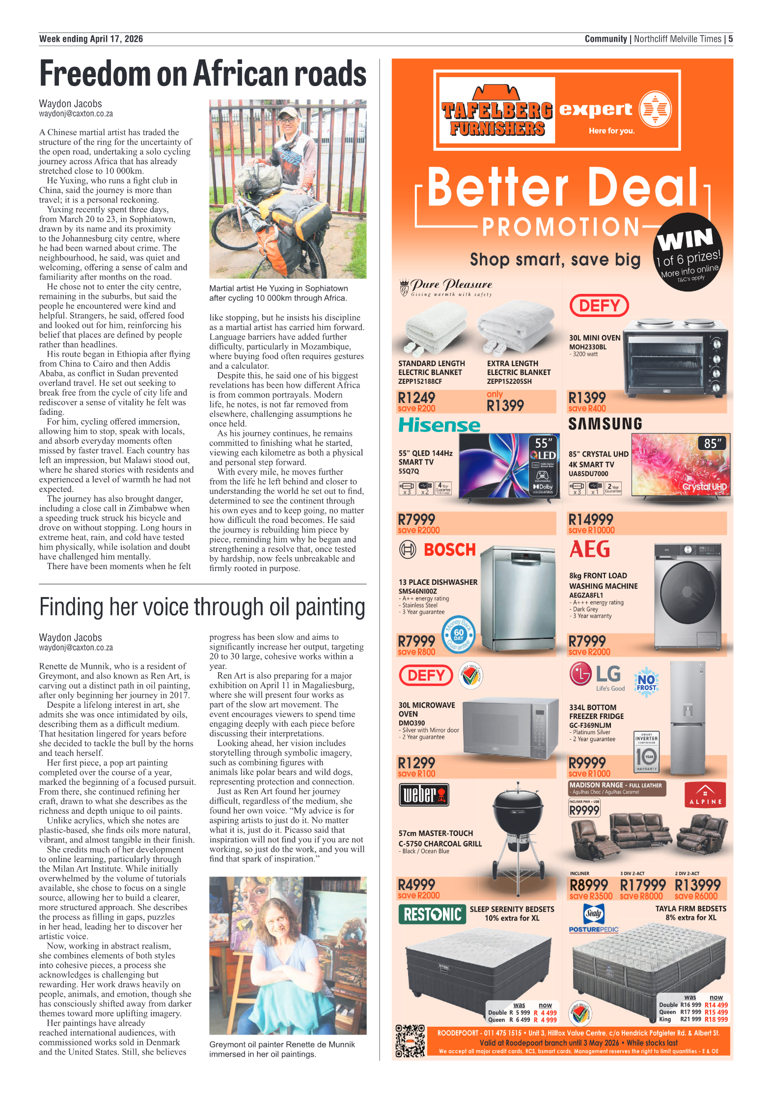 Northcliff Melville Times 17 April 2026 page 5