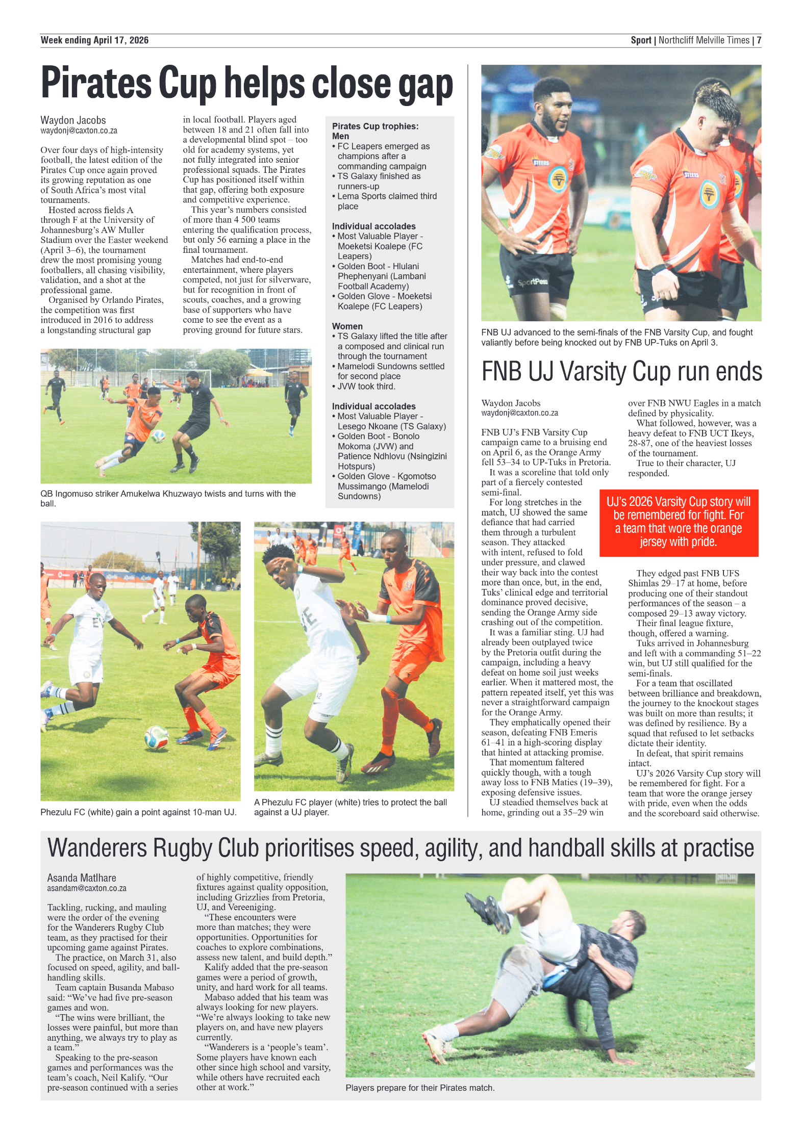 Northcliff Melville Times 17 April 2026 page 7