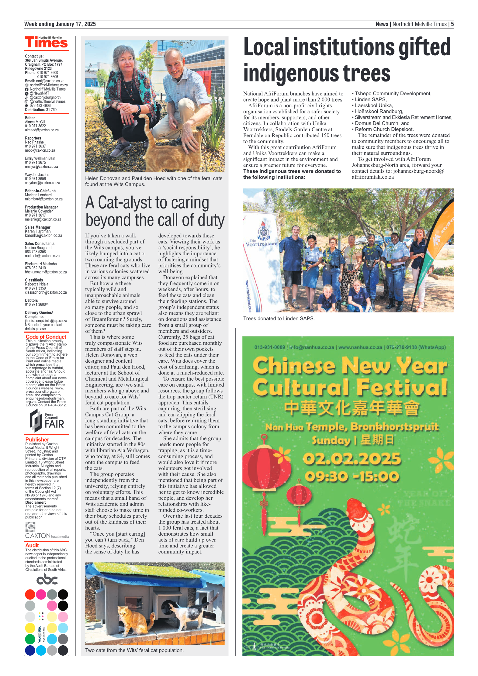 Northcliff Melville Times 17 January 2025 page 5