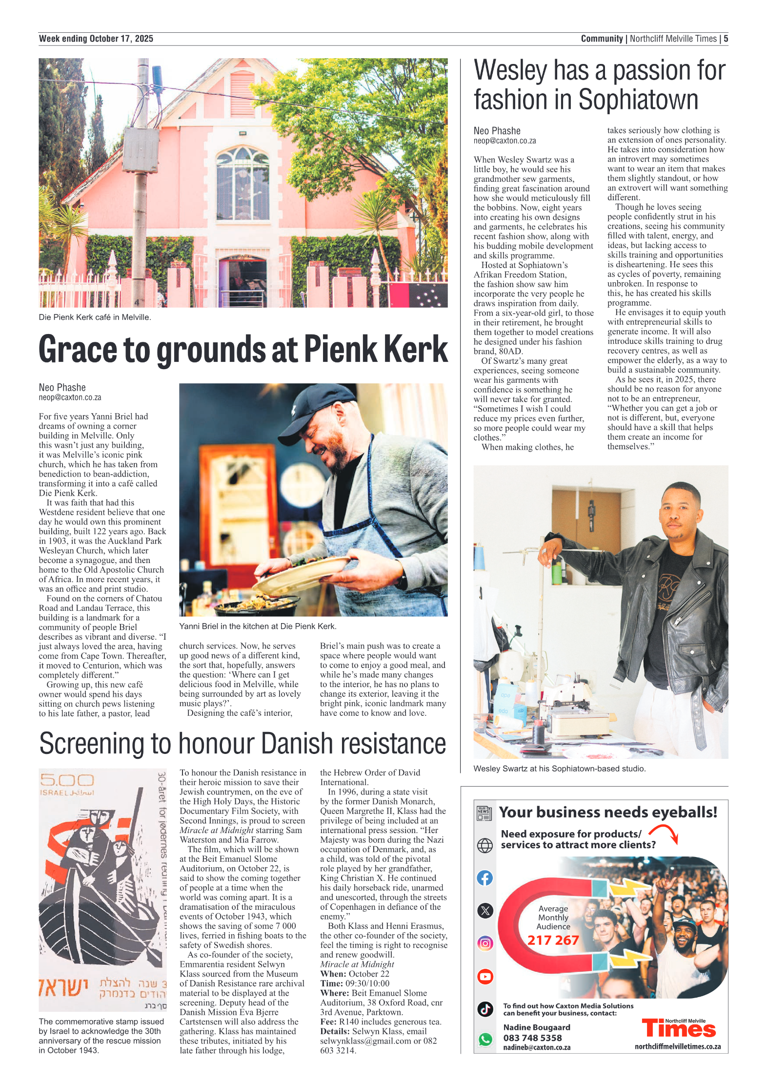 Northcliff Melville Times 17 October 2025 page 5