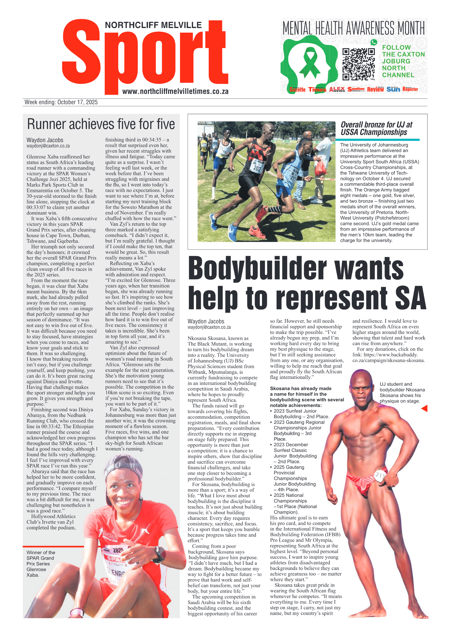 Northcliff Melville Times 17 October 2025 page 8