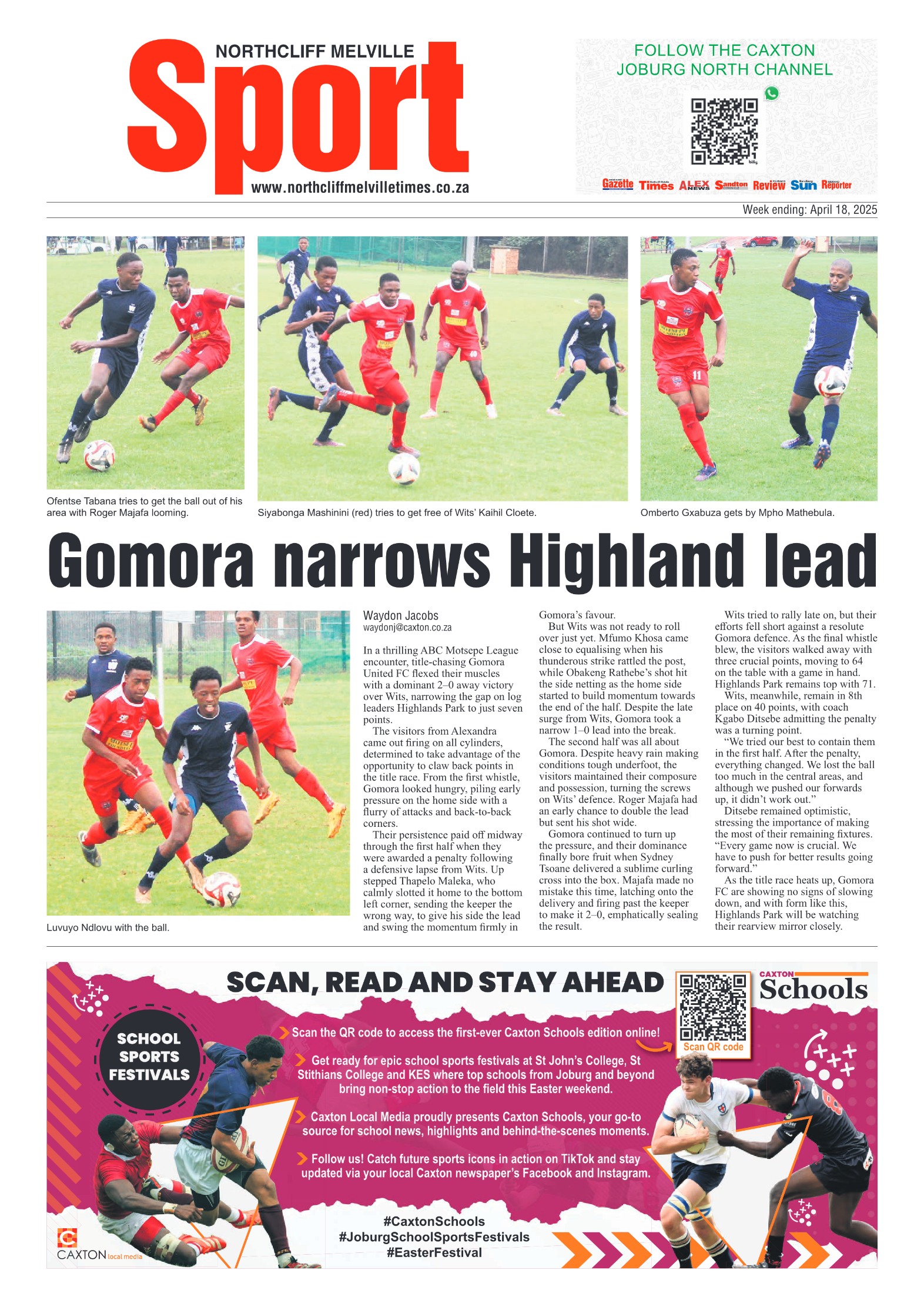 Northcliff Melville Times 18 April 2025 page 8