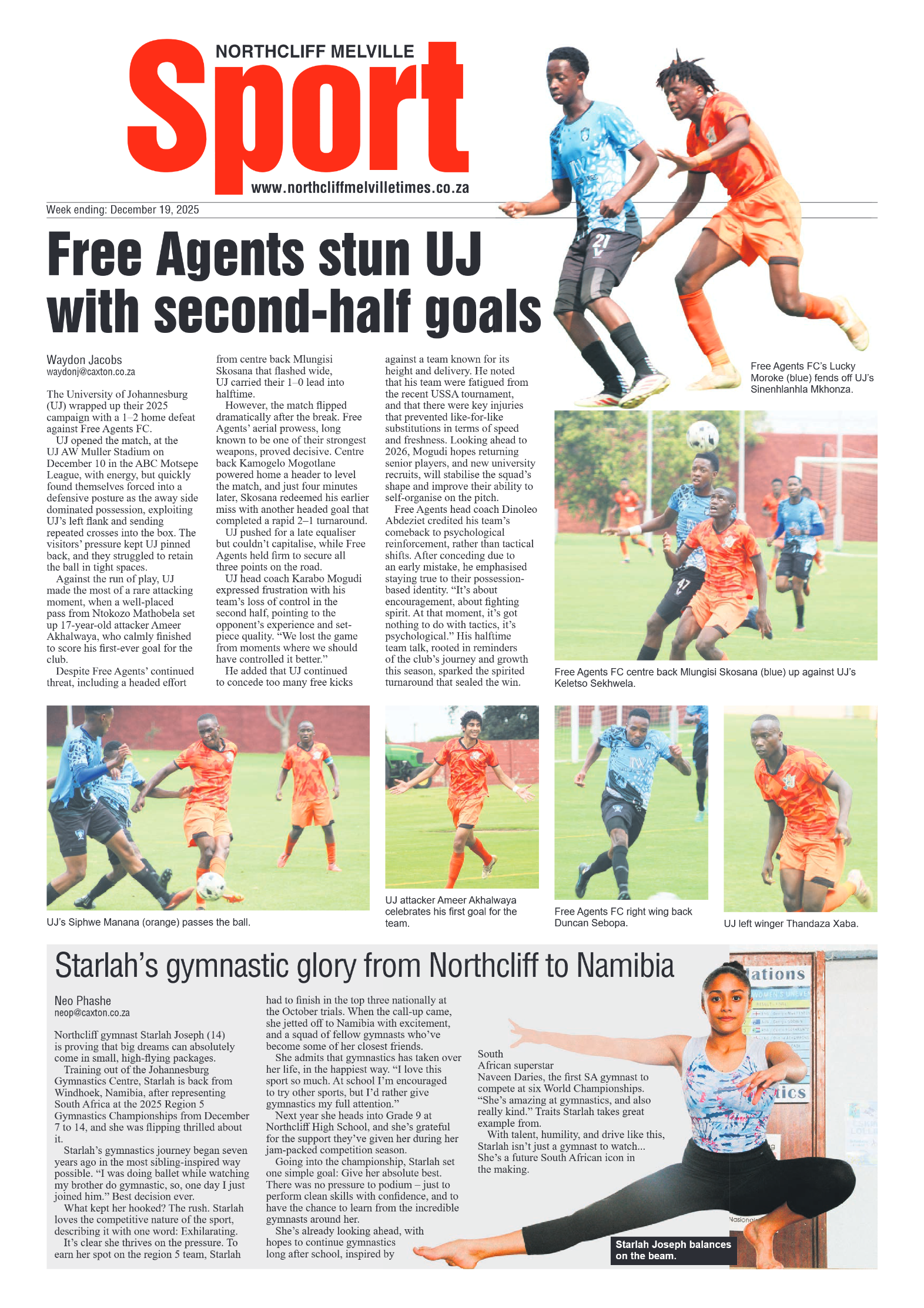 Northcliff Melville Times 19 December 2025 page 8
