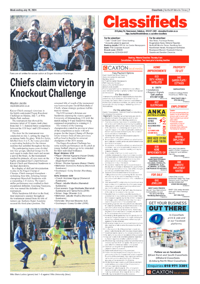 Northcliff Melville Times 19 July 2024 page 7