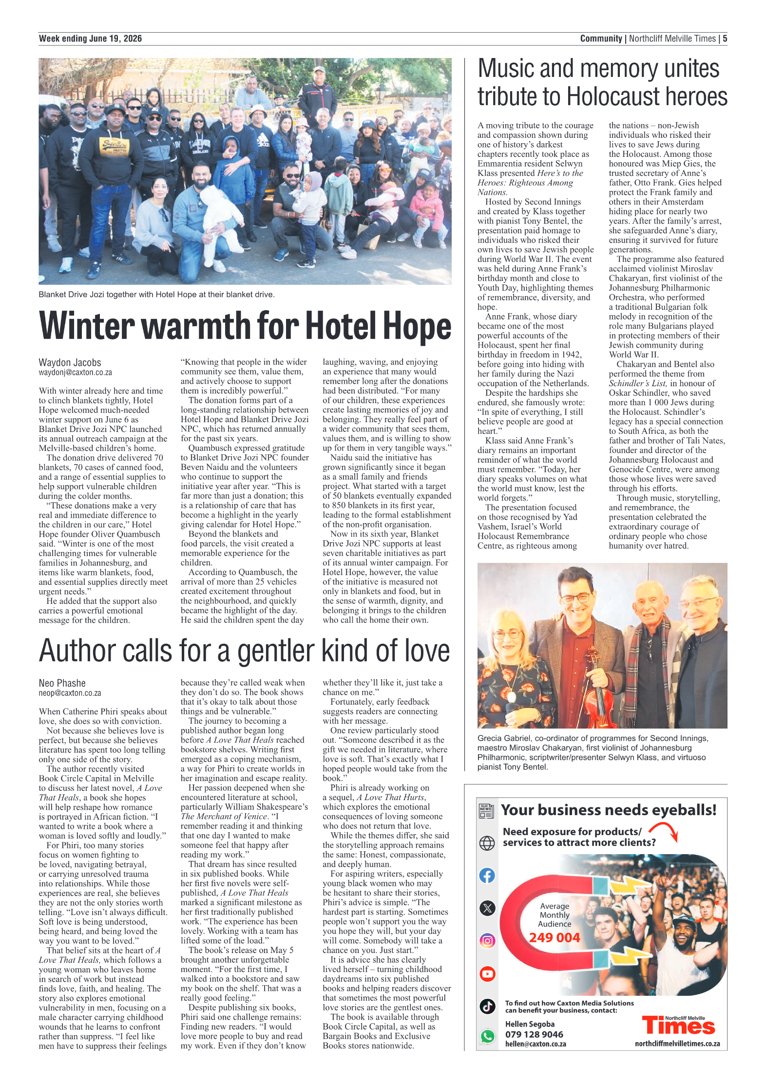Northcliff Melville Times 19 June 2026 page 5