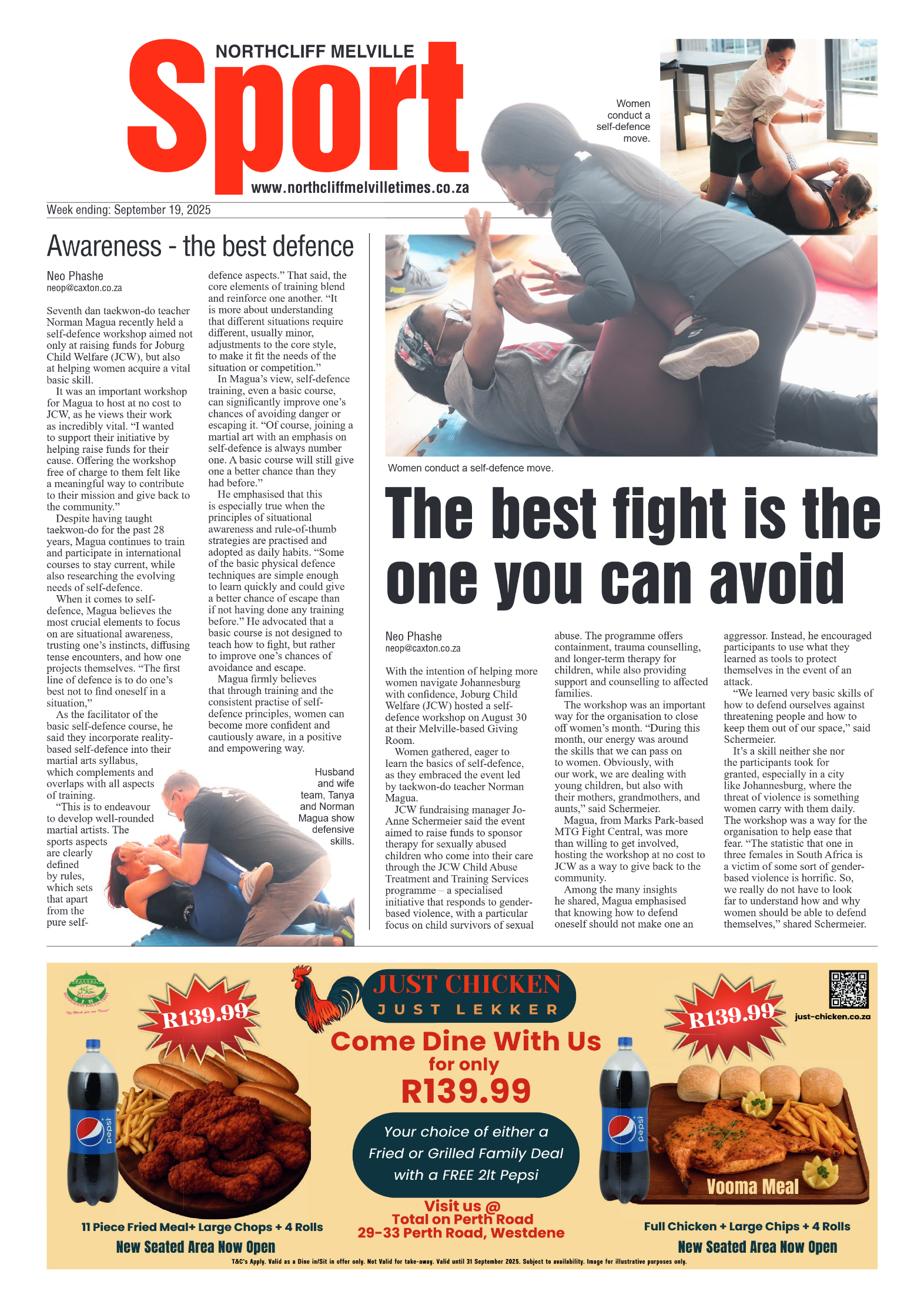 Northcliff Melville Times 19 September 2025 page 10