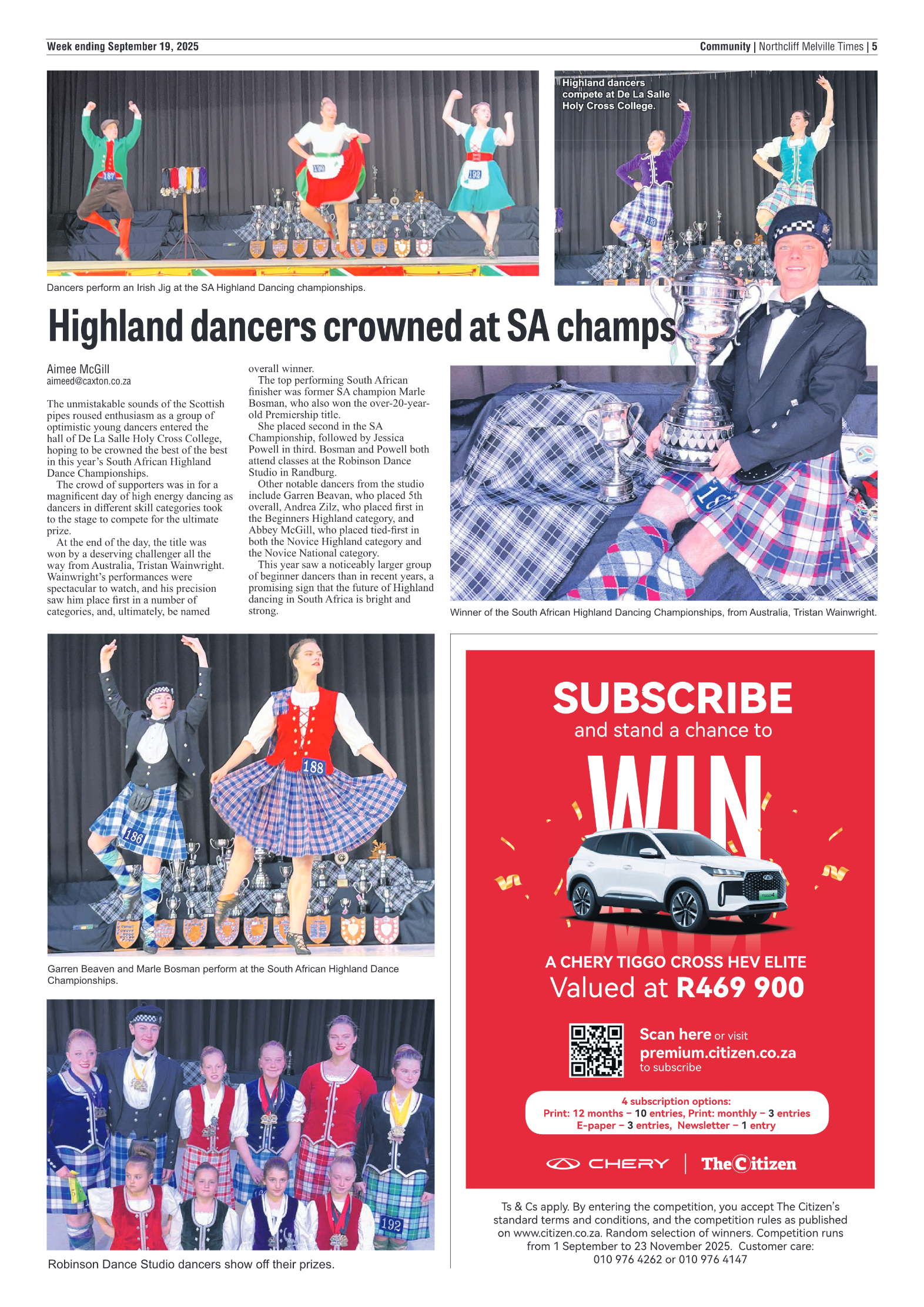 Northcliff Melville Times 19 September 2025 page 7