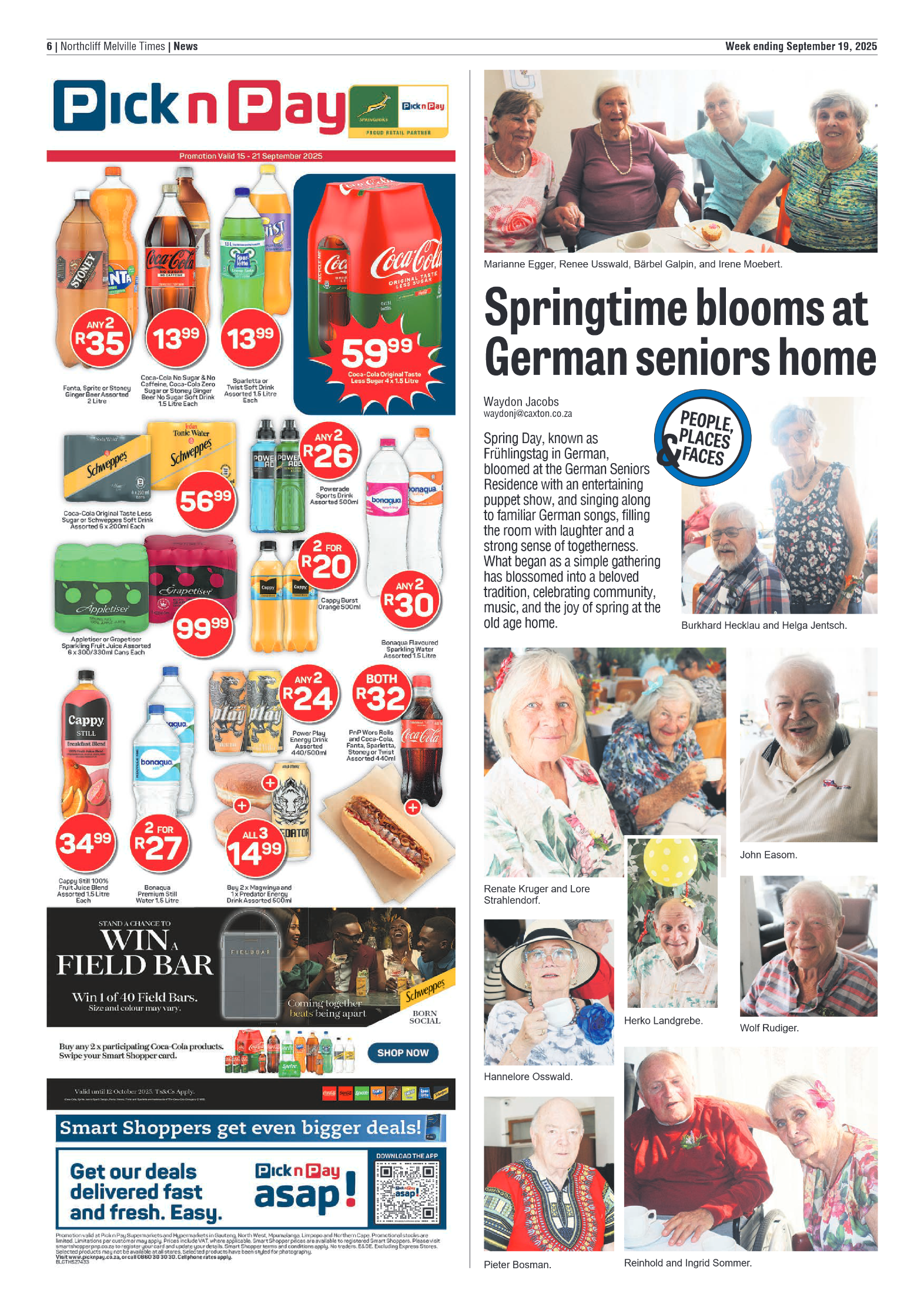 Northcliff Melville Times 19 September 2025 page 8