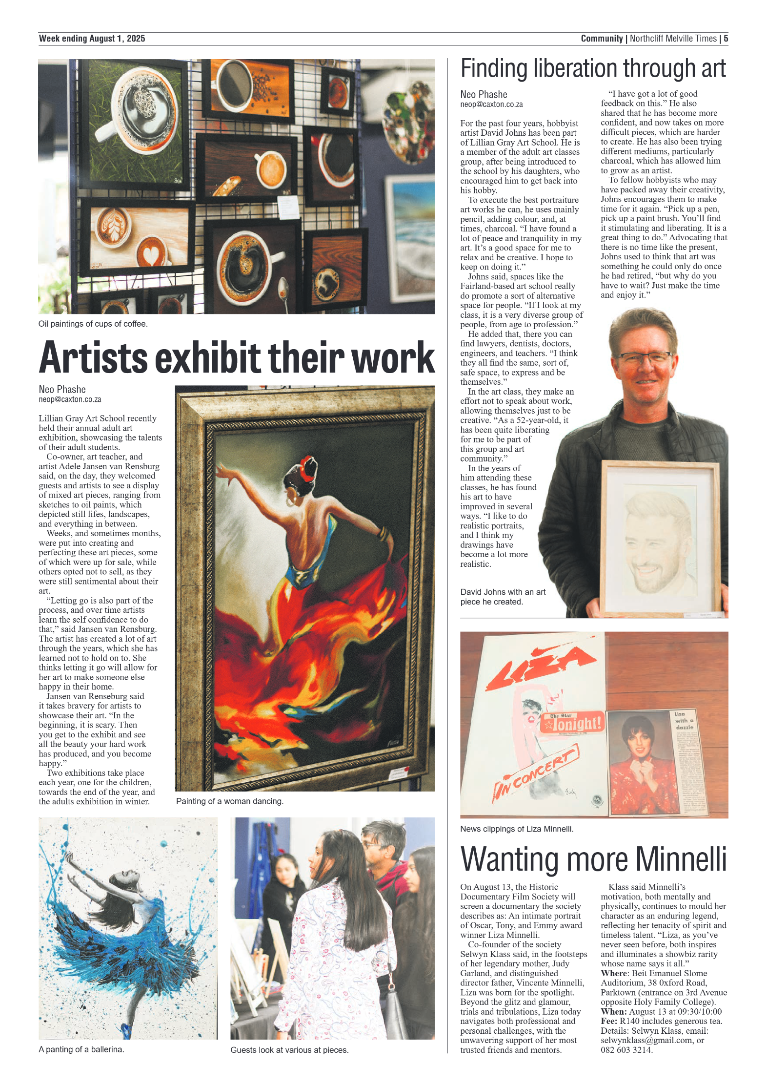 Northcliff Melville Times 1 August 2025 page 13