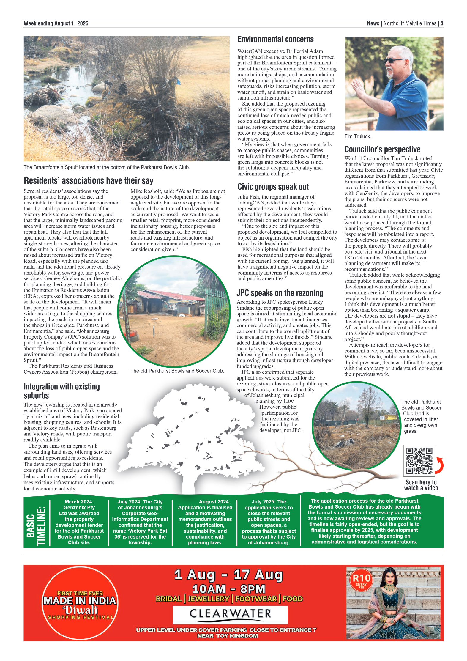 Northcliff Melville Times 1 August 2025 page 3