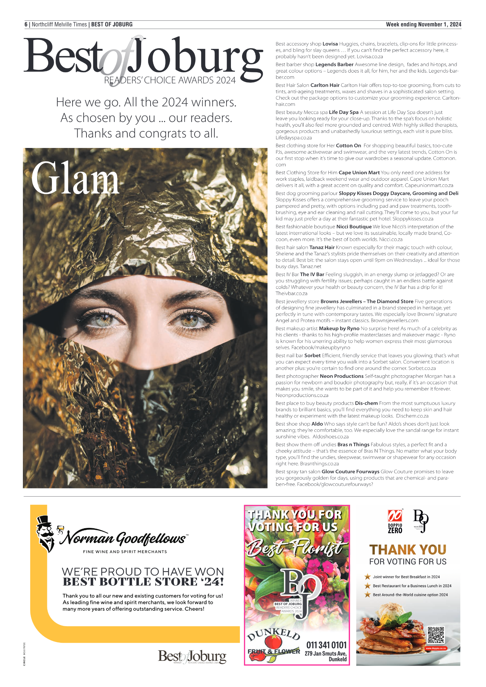 Northcliff Melville Times 1 November 2024 page 6