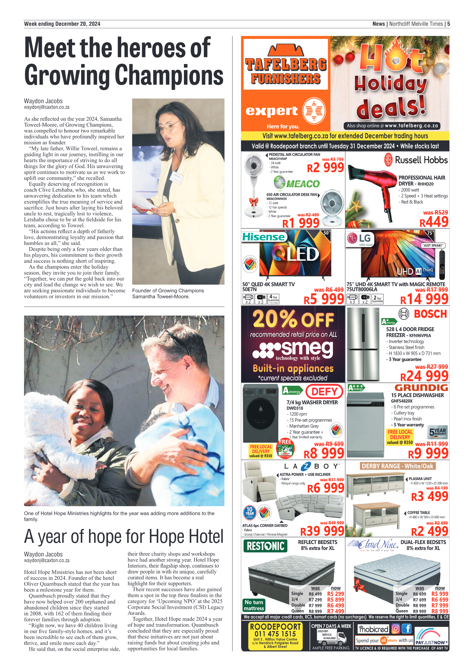 Northcliff Melville Times 20 December 2024 page 5