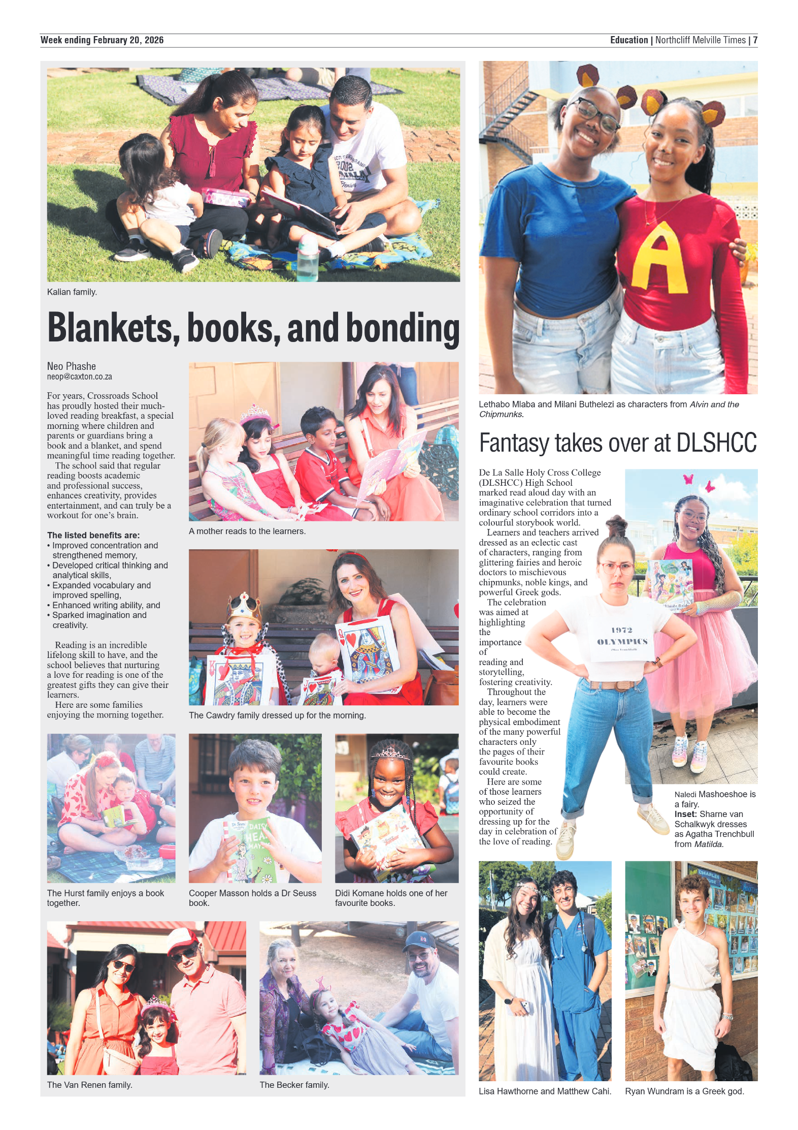 Northcliff Melville Times 20 February 2026 page 7