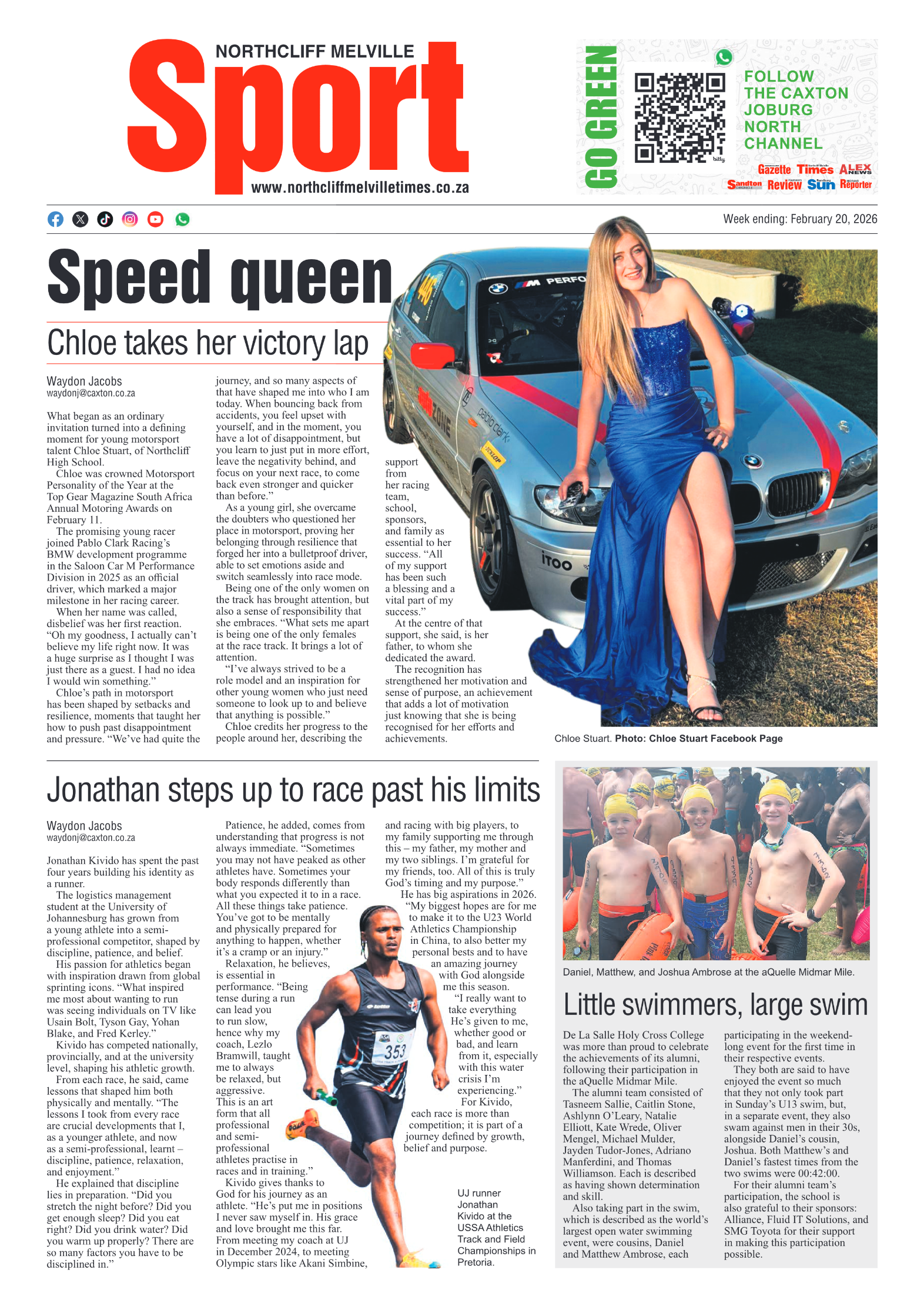 Northcliff Melville Times 20 February 2026 page 8