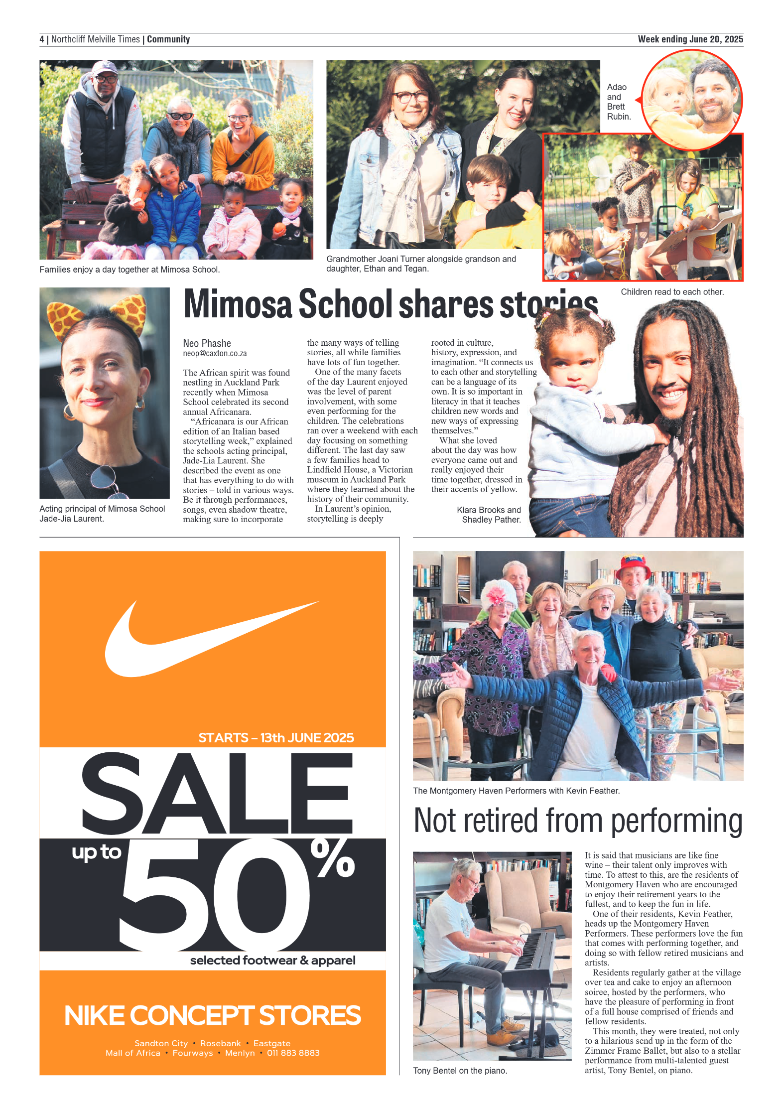 Northcliff Melville Times 20 June 2025 page 4
