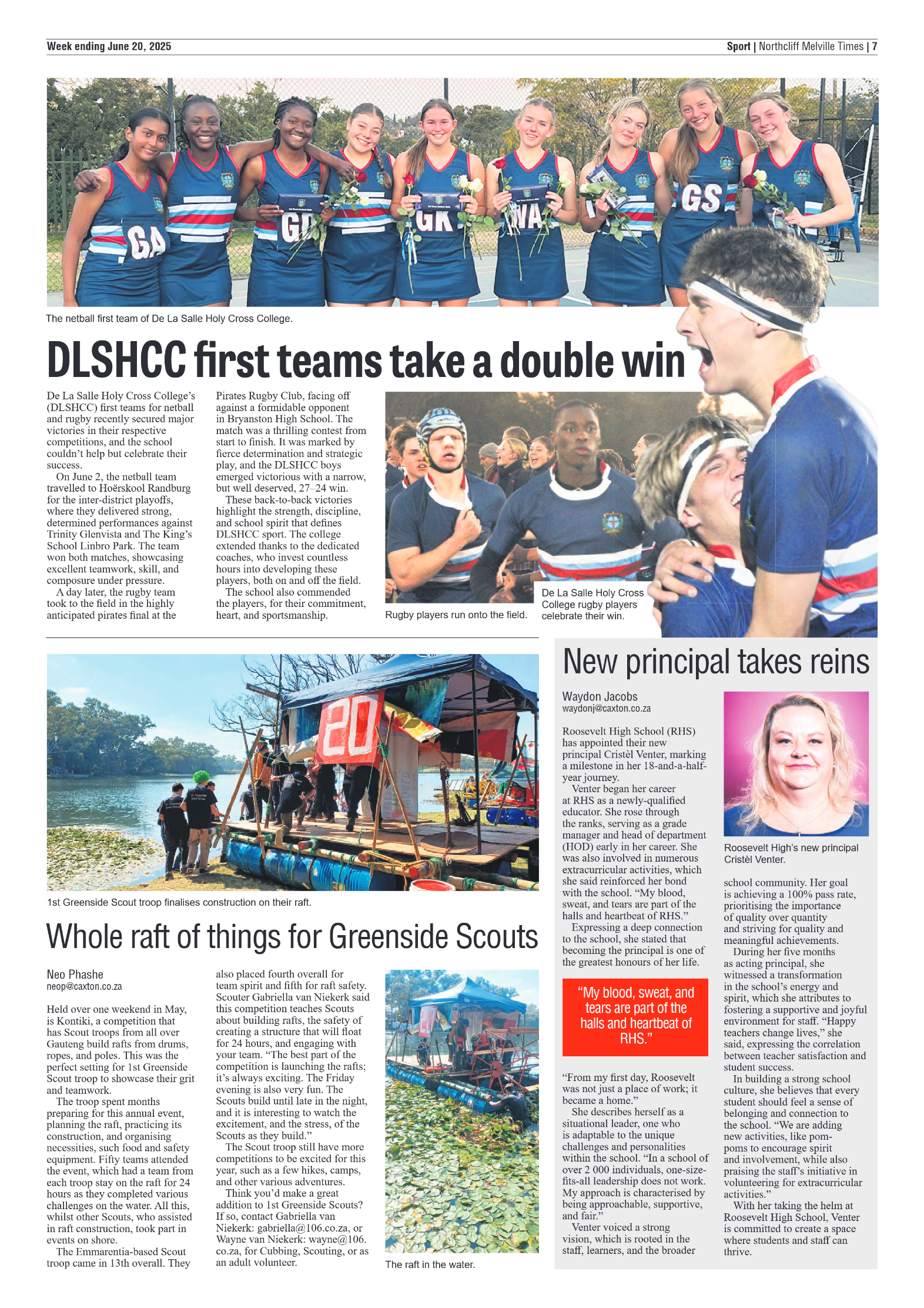 Northcliff Melville Times 20 June 2025 page 7
