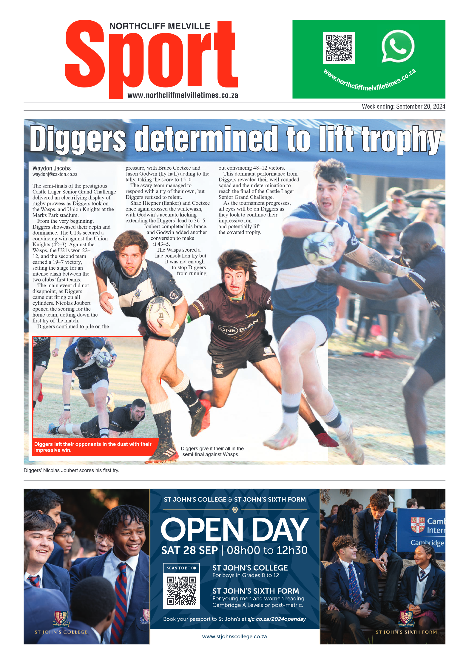 Northcliff Melville Times 20 September 2024 page 8