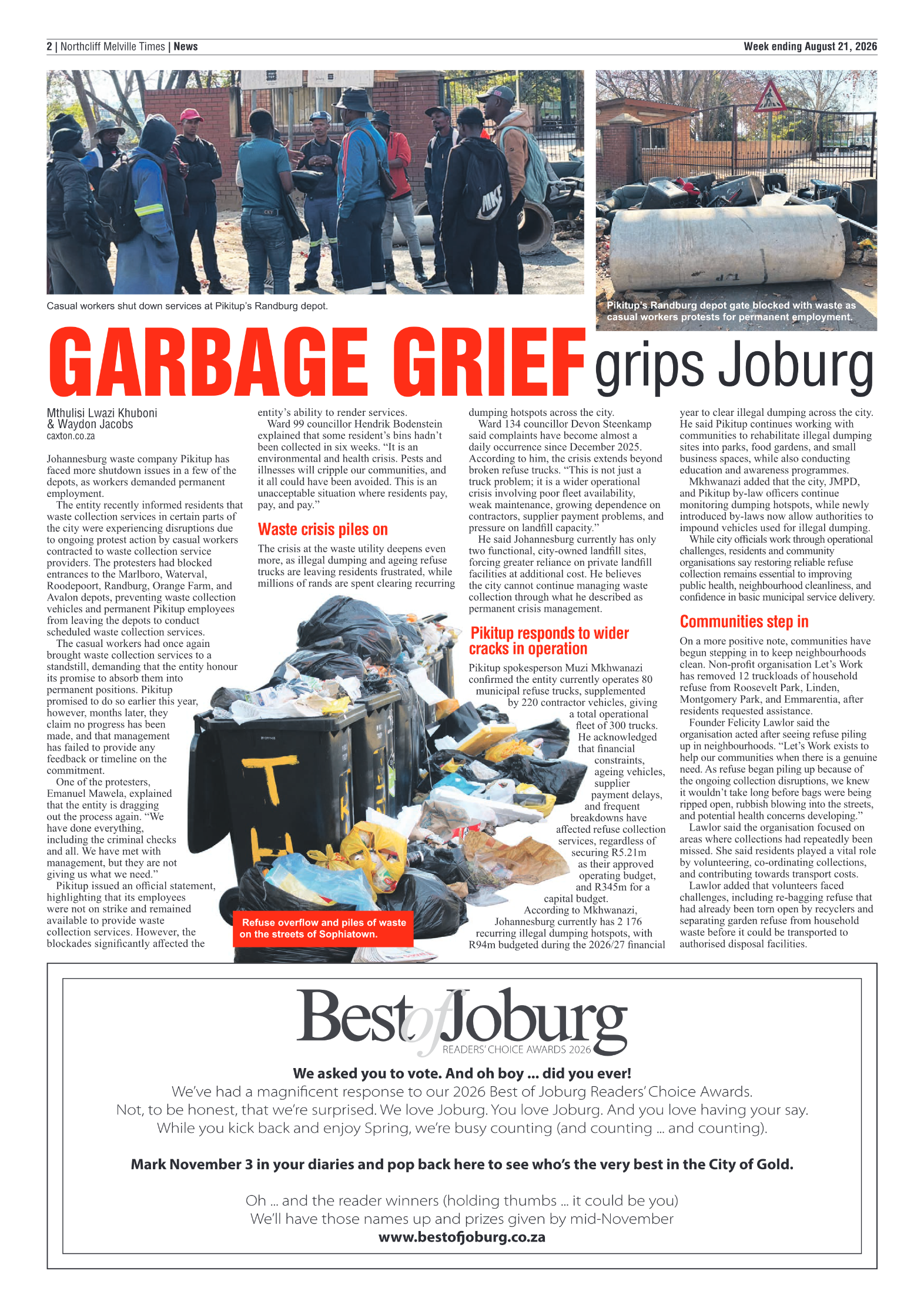 Northcliff Melville Times 21 August 2026 page 2
