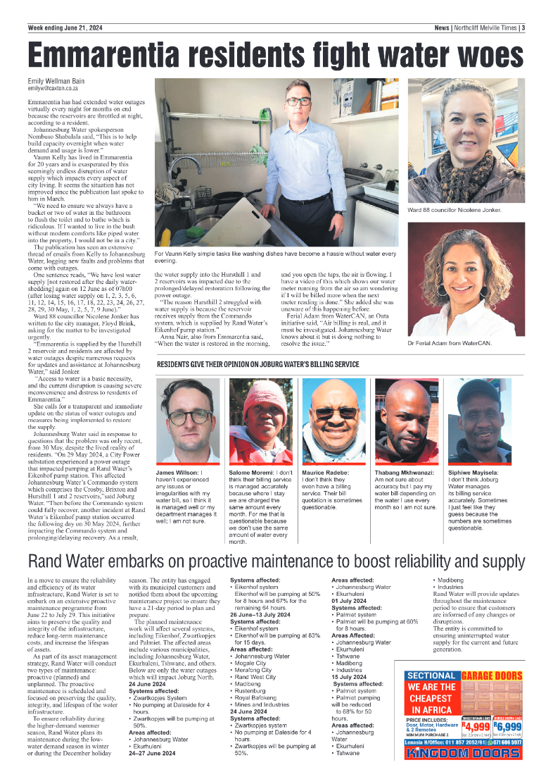 Northcliff Melville Times 21 June 2024 page 3