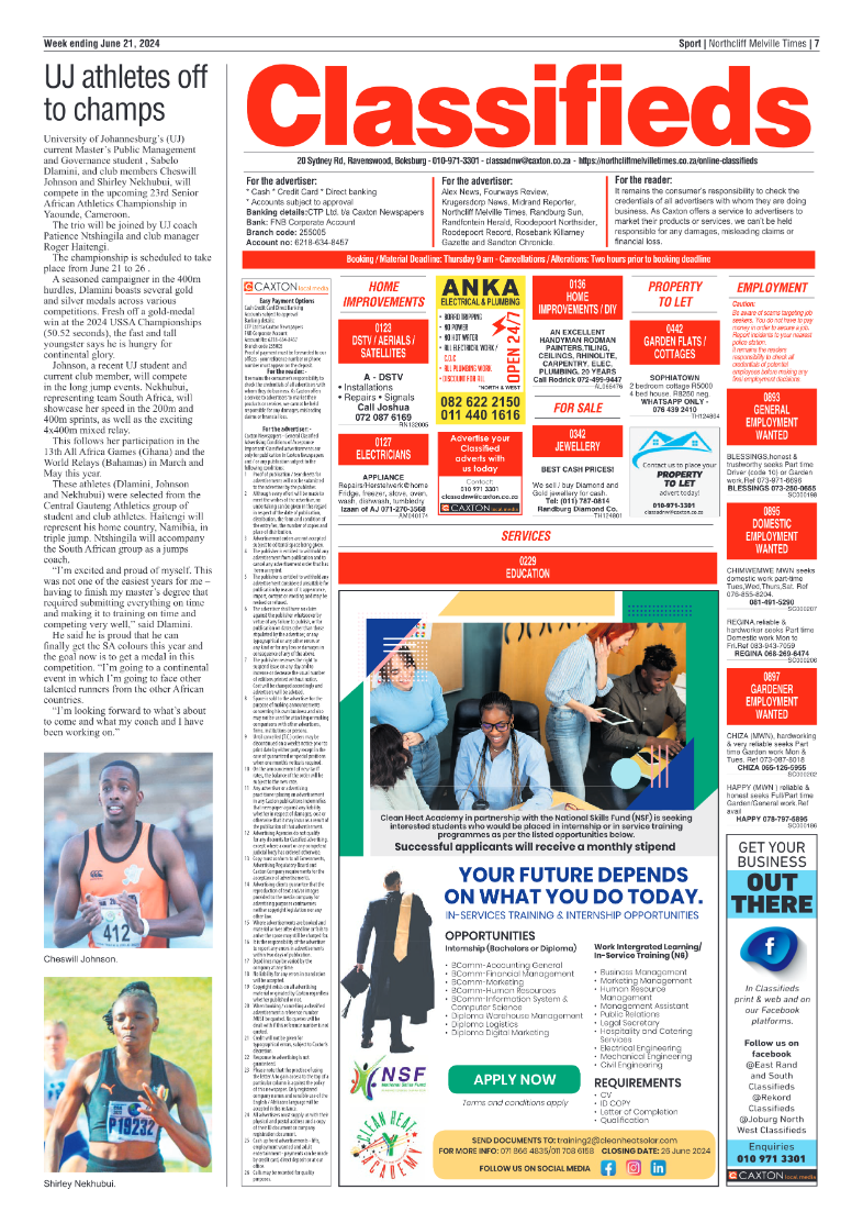 Northcliff Melville Times 21 June 2024 page 7