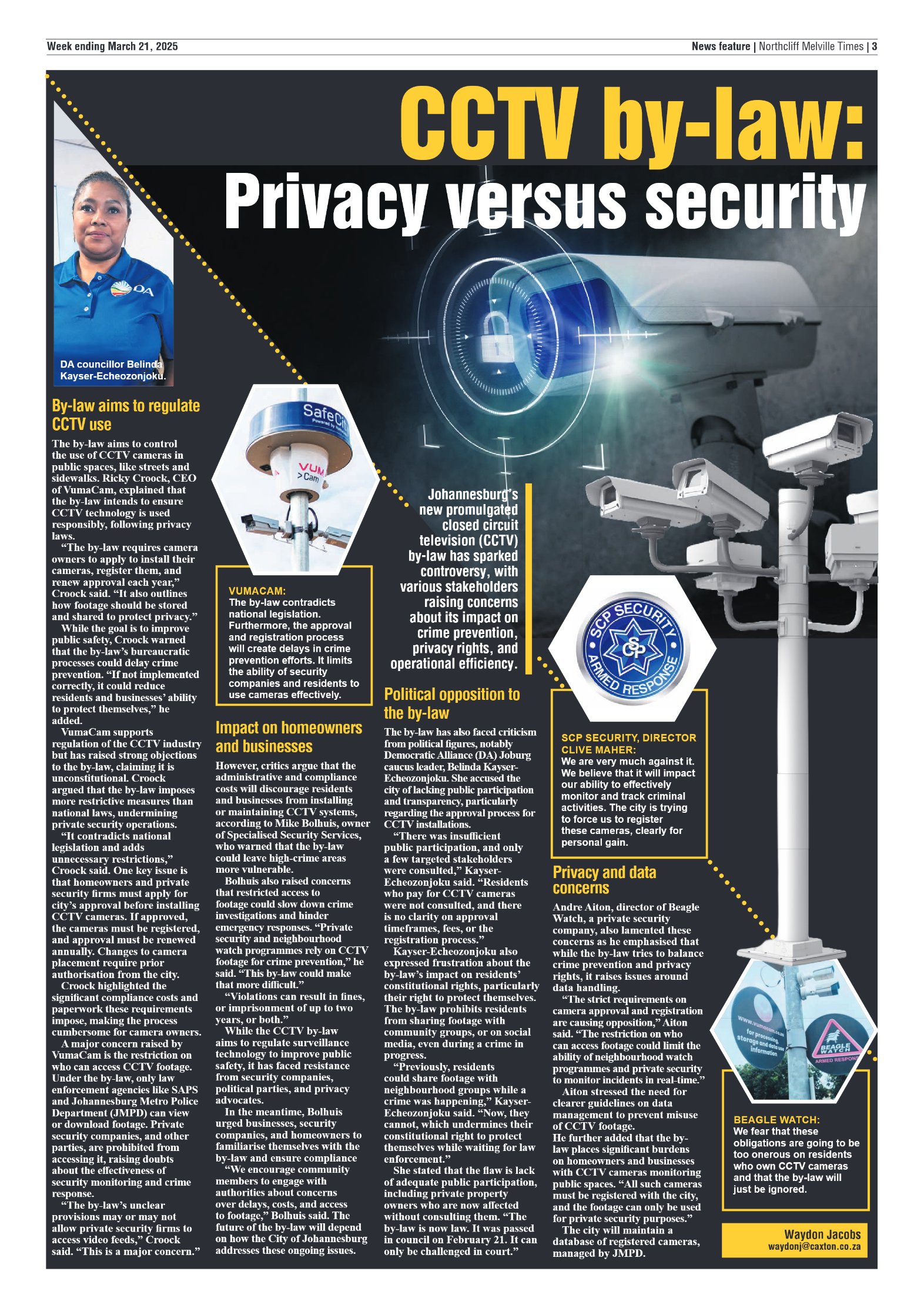 Northcliff Melville Times 21 March 2025 page 3