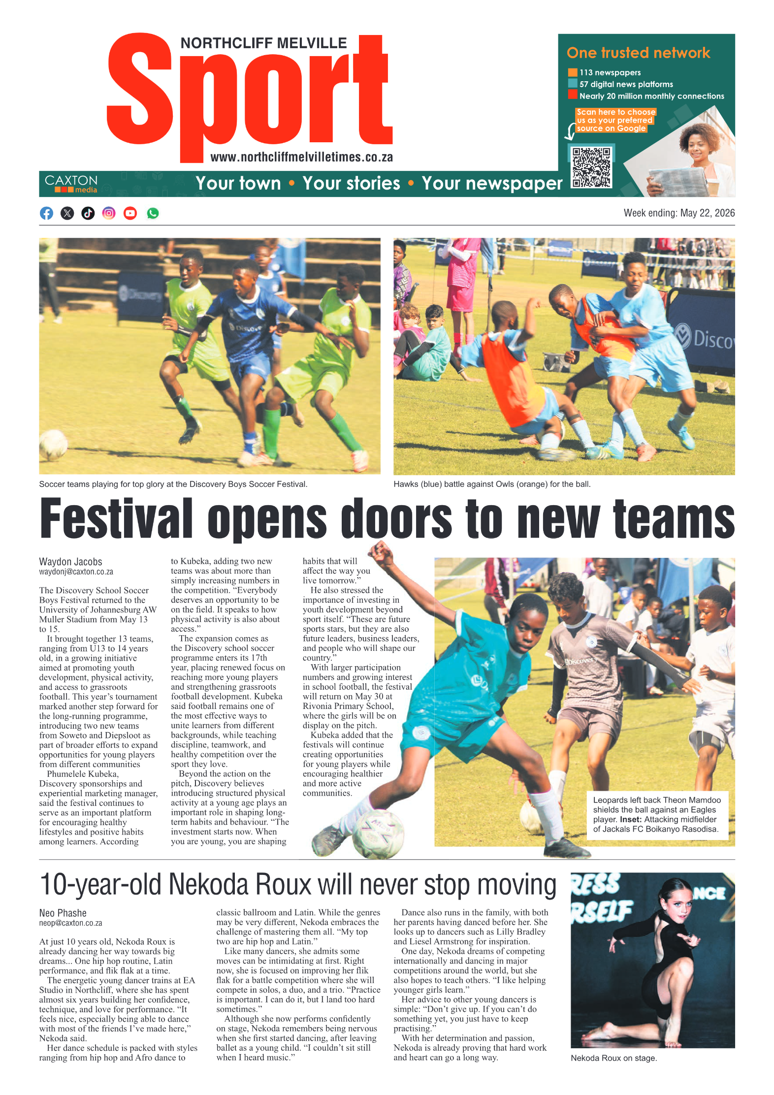 Northcliff Melville Times 22 May 2026 page 8
