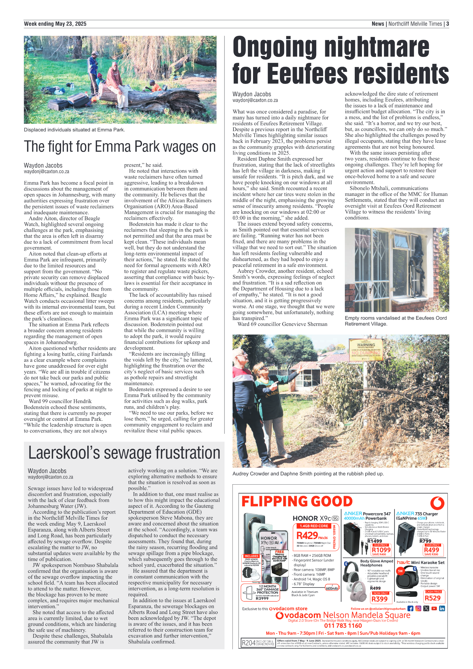 Northcliff Melville Times 23 May 2025 page 3