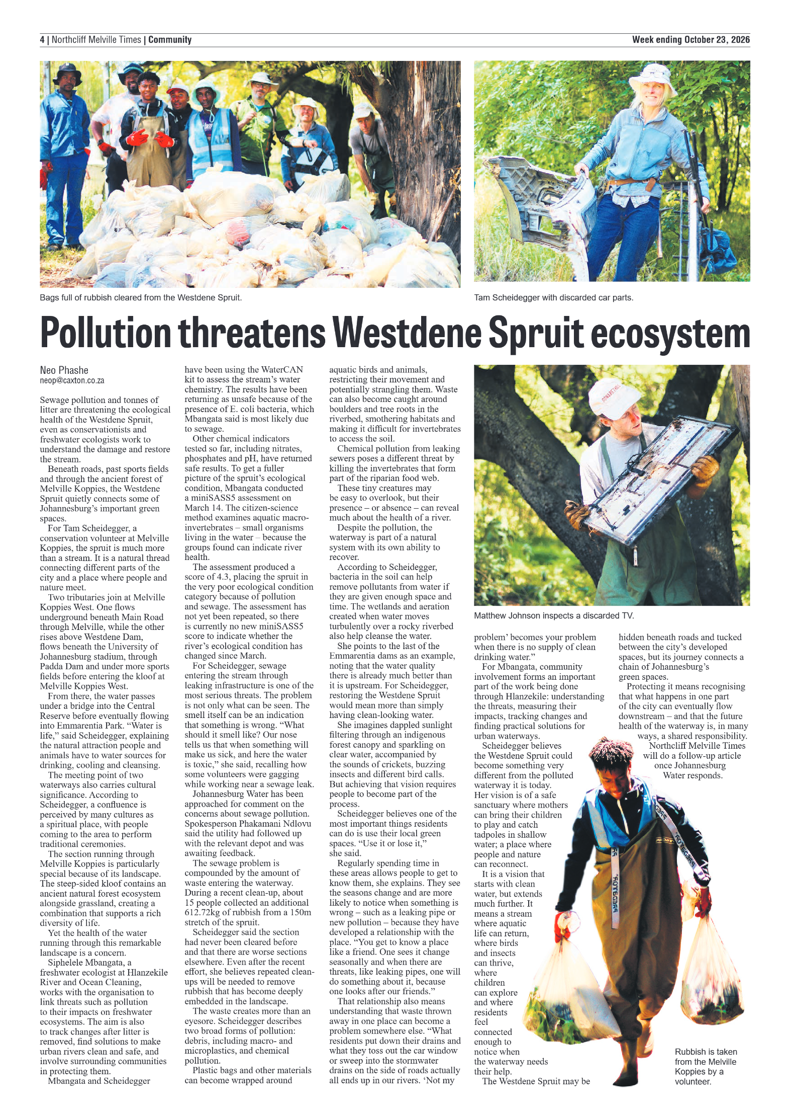 Northcliff Melville Times 23 October 2026 page 4