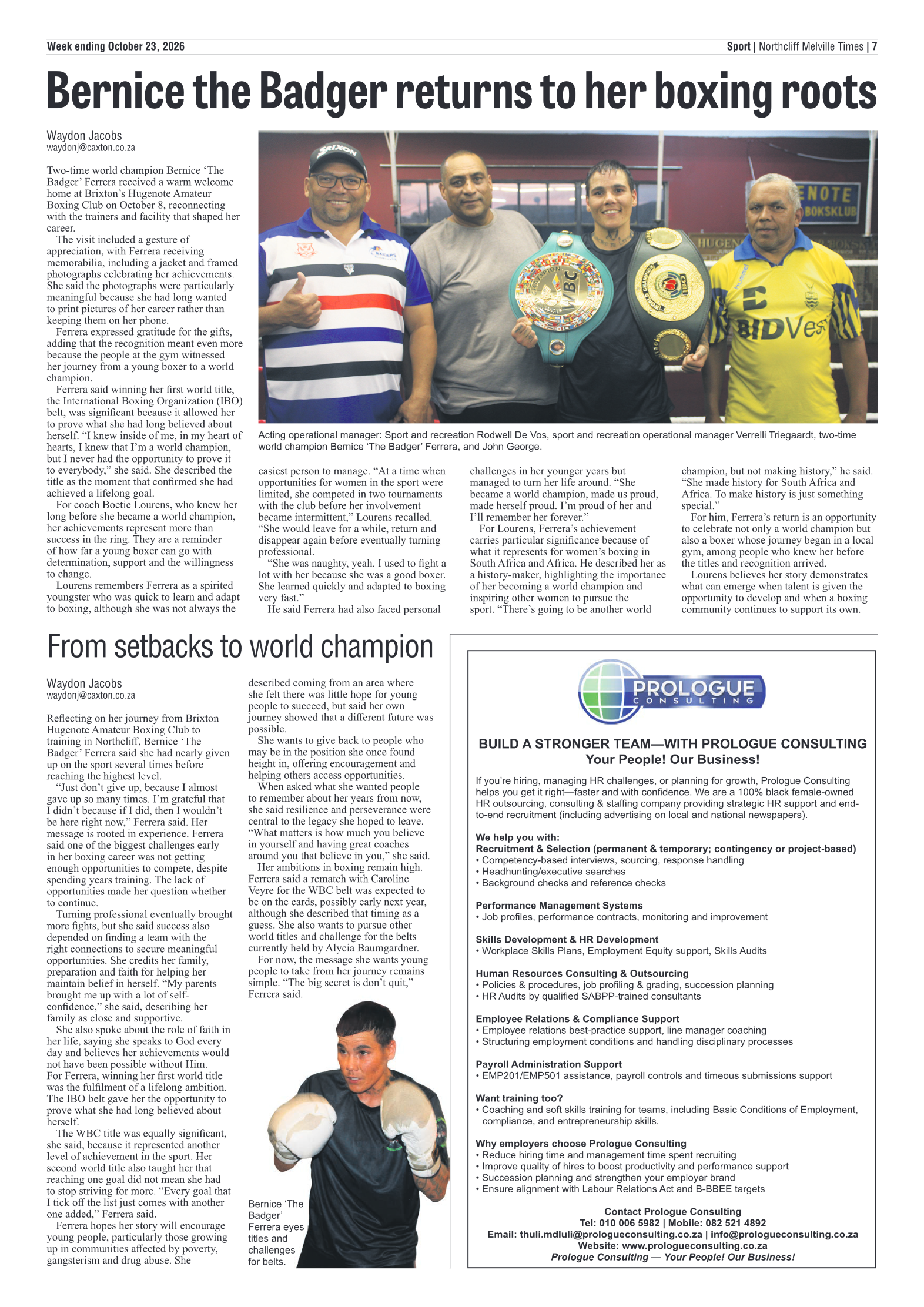 Northcliff Melville Times 23 October 2026 page 7