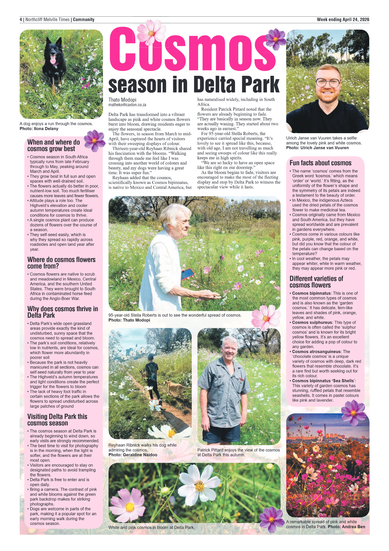 Northcliff Melville Times 24 April 2026 page 4