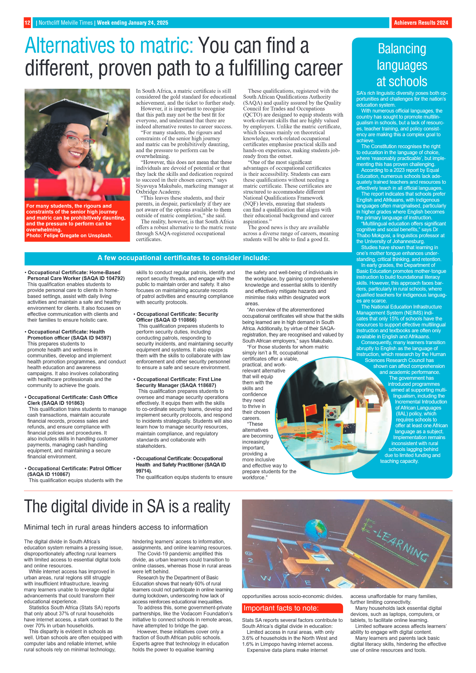 Northcliff Melville Times 24 January 2025 page 12
