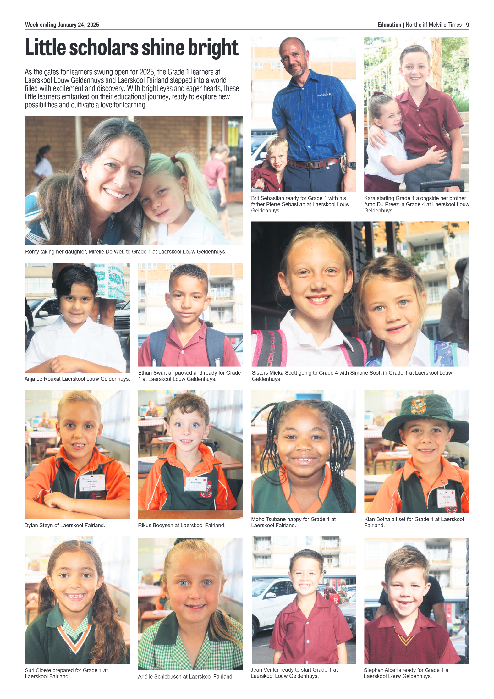Northcliff Melville Times 24 January 2025 page 9