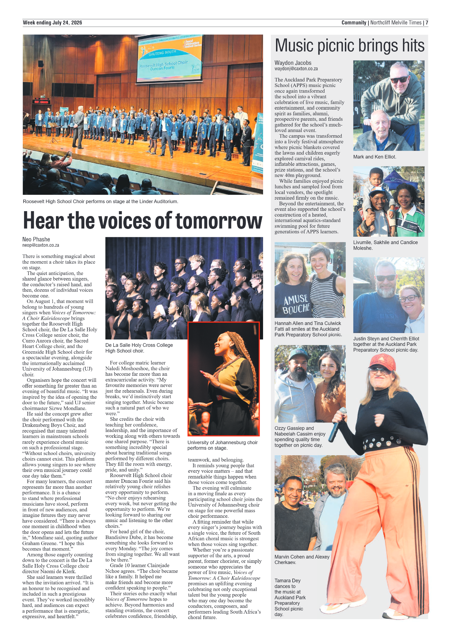 Northcliff Melville Times 24 July 2026 page 7