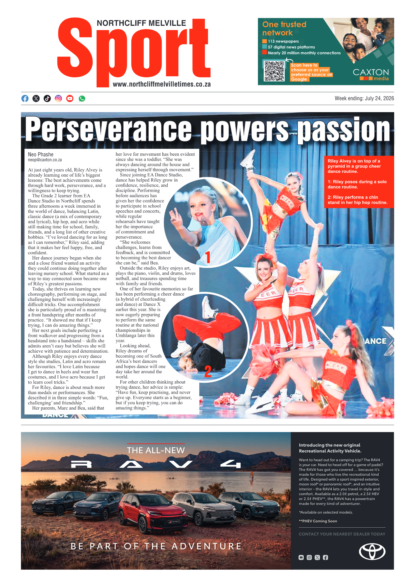 Northcliff Melville Times 24 July 2026 page 8