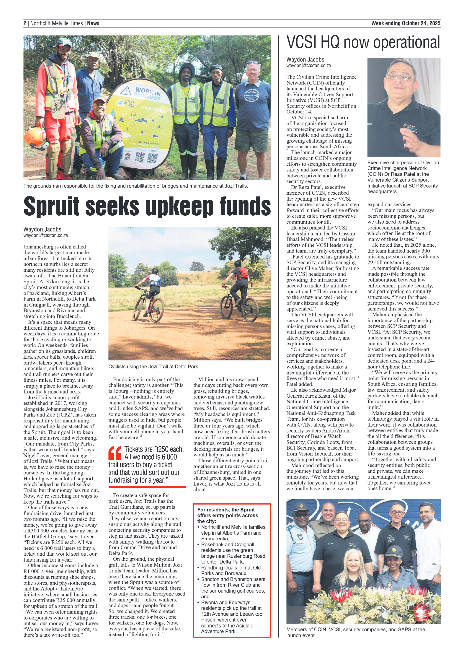 Northcliff Melville Times 24 October 2025 page 2