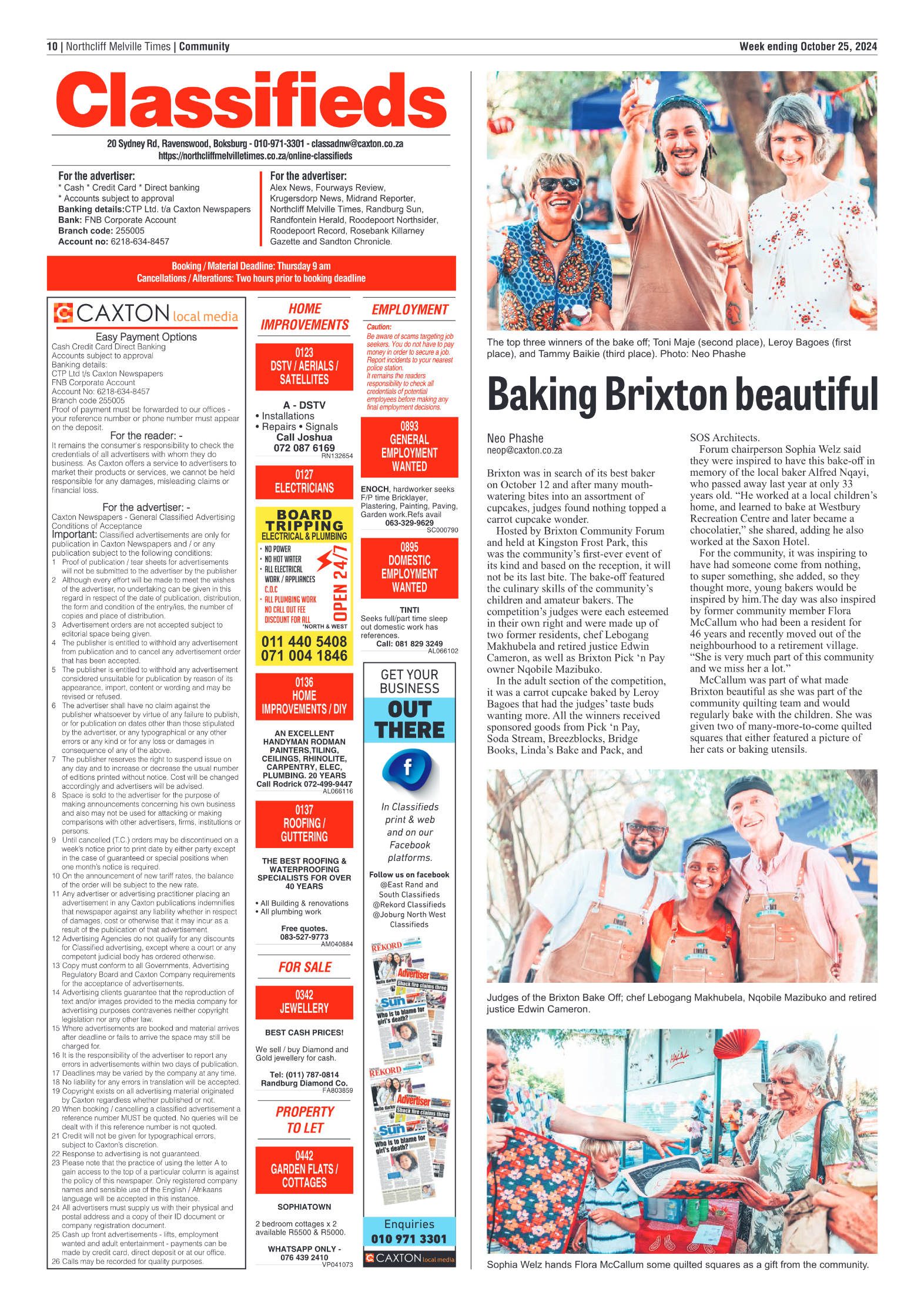 Northcliff Melville Times 25 October 2024 page 10