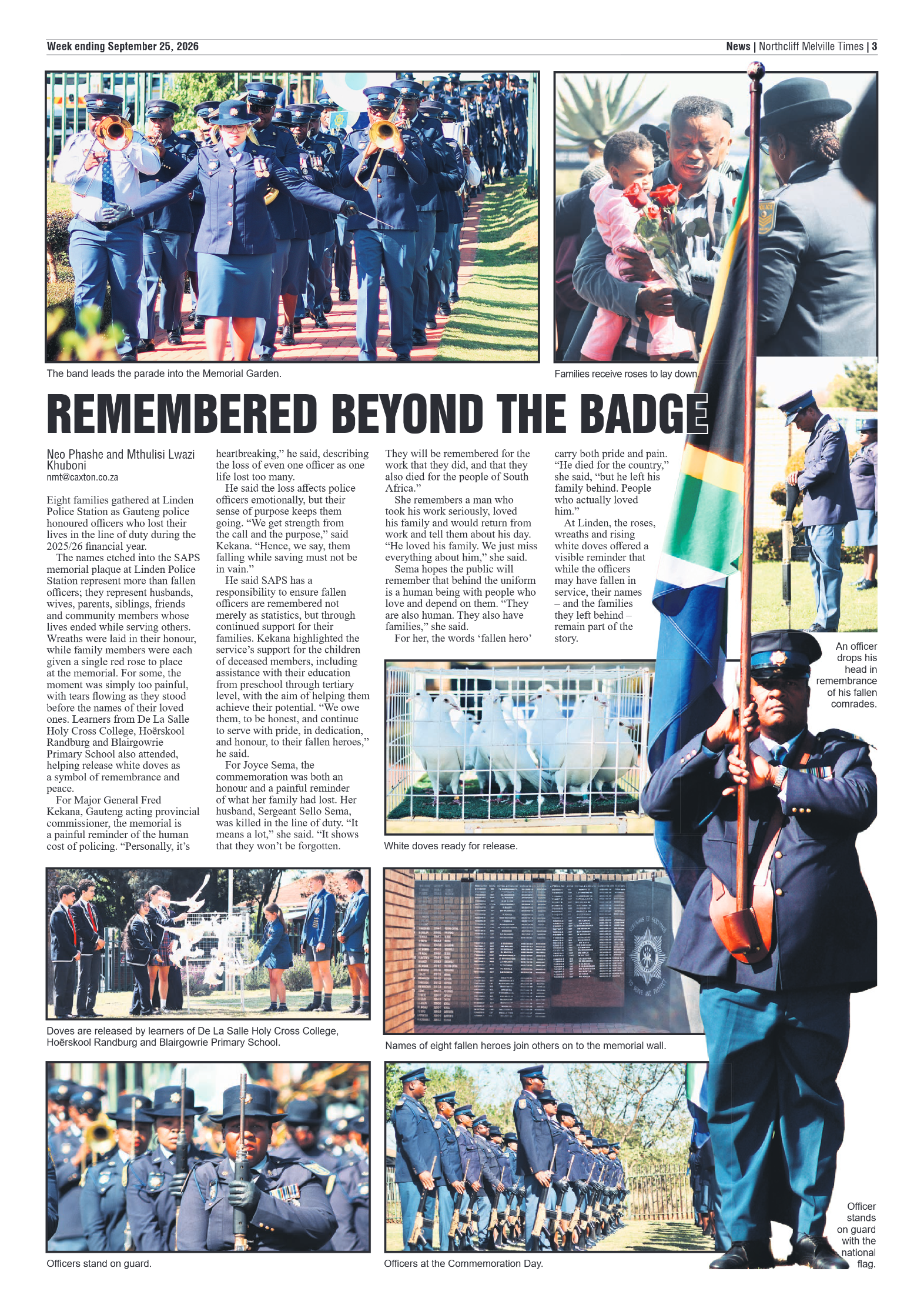 Northcliff Melville Times 25 September 2026 page 3