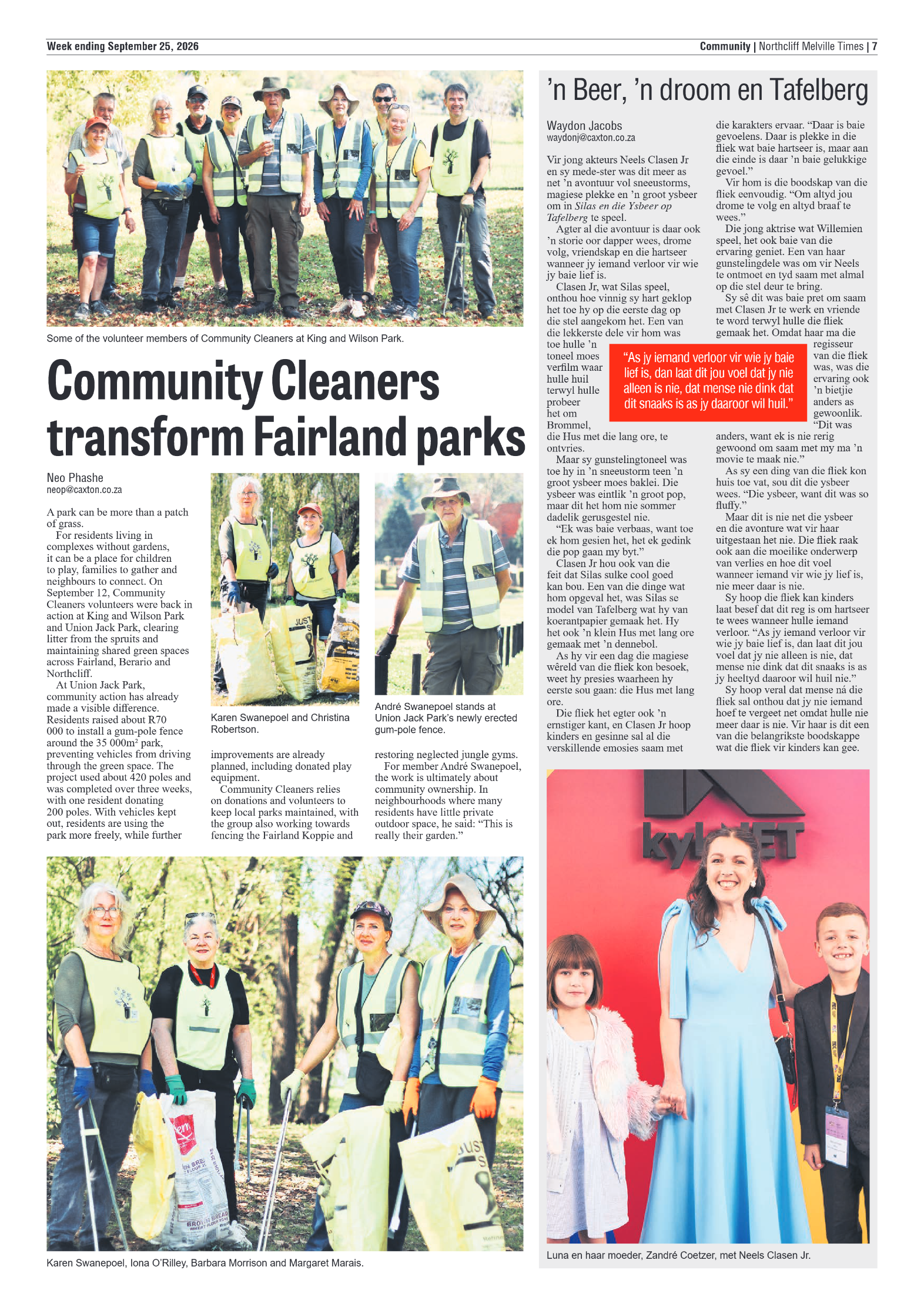 Northcliff Melville Times 25 September 2026 page 7