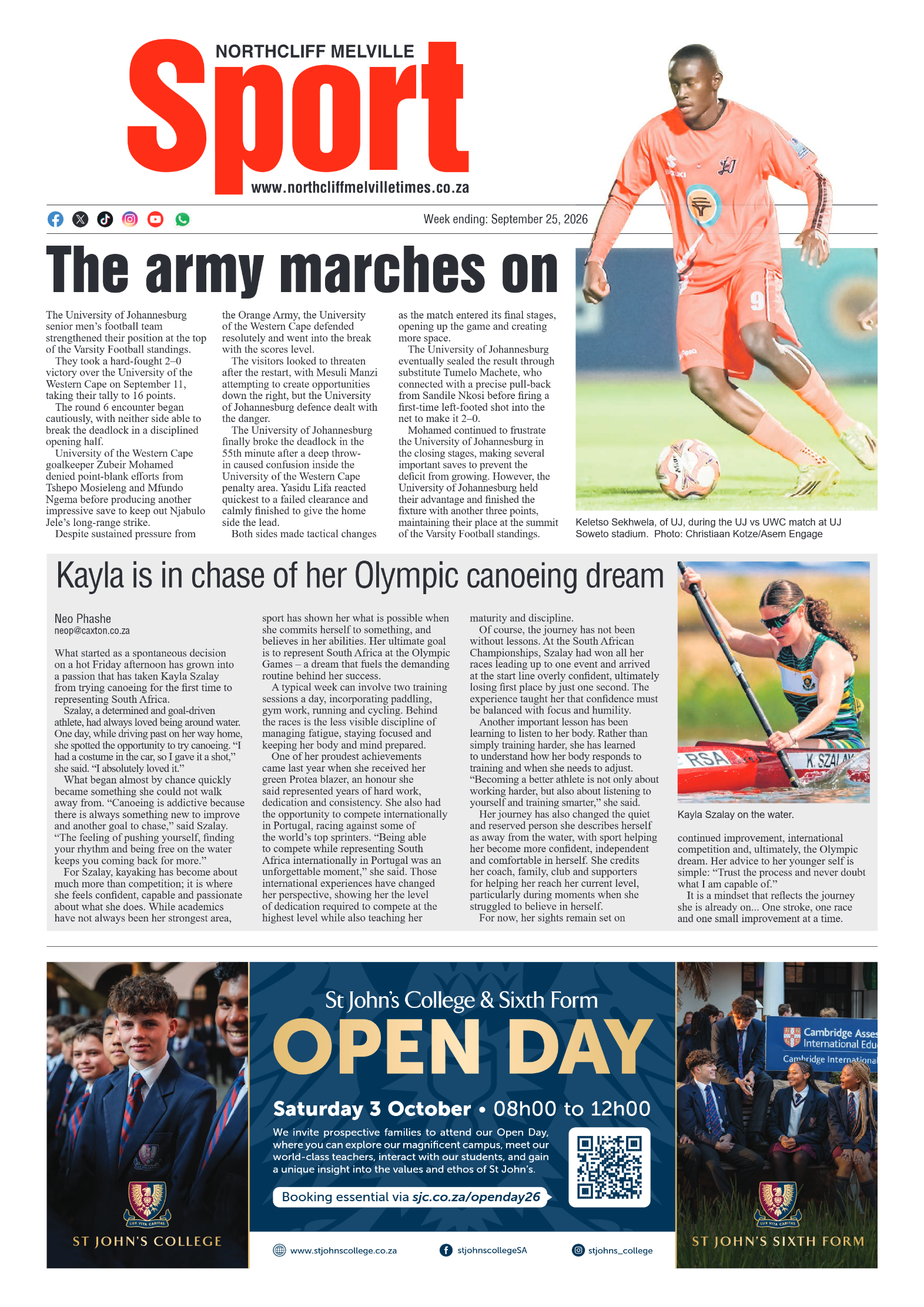 Northcliff Melville Times 25 September 2026 page 8