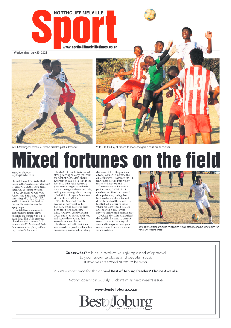 Northcliff Melville Times 26 July 2024 page 12
