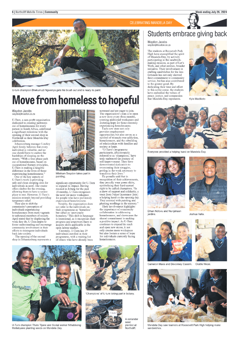Northcliff Melville Times 26 July 2024 page 6