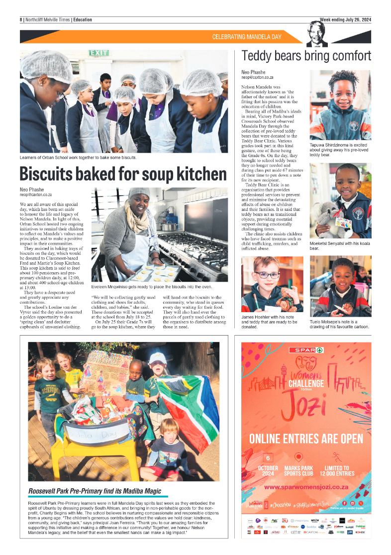 Northcliff Melville Times 26 July 2024 page 8