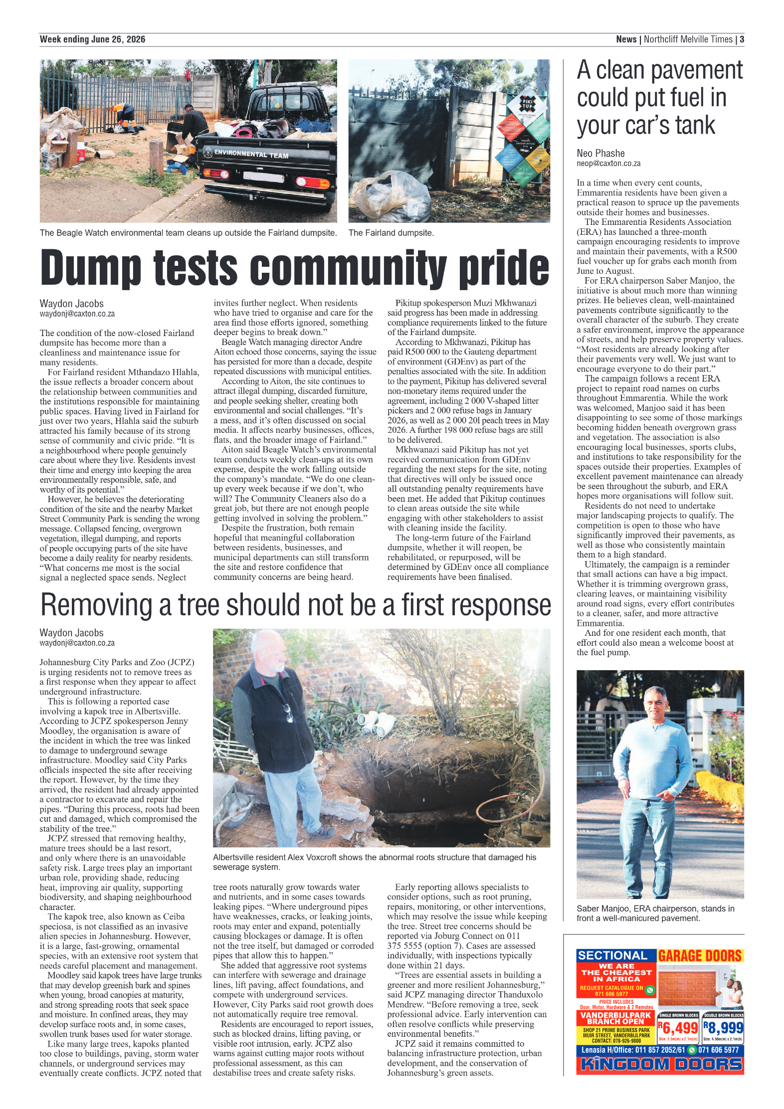 Northcliff Melville Times 26 June 2026 page 3