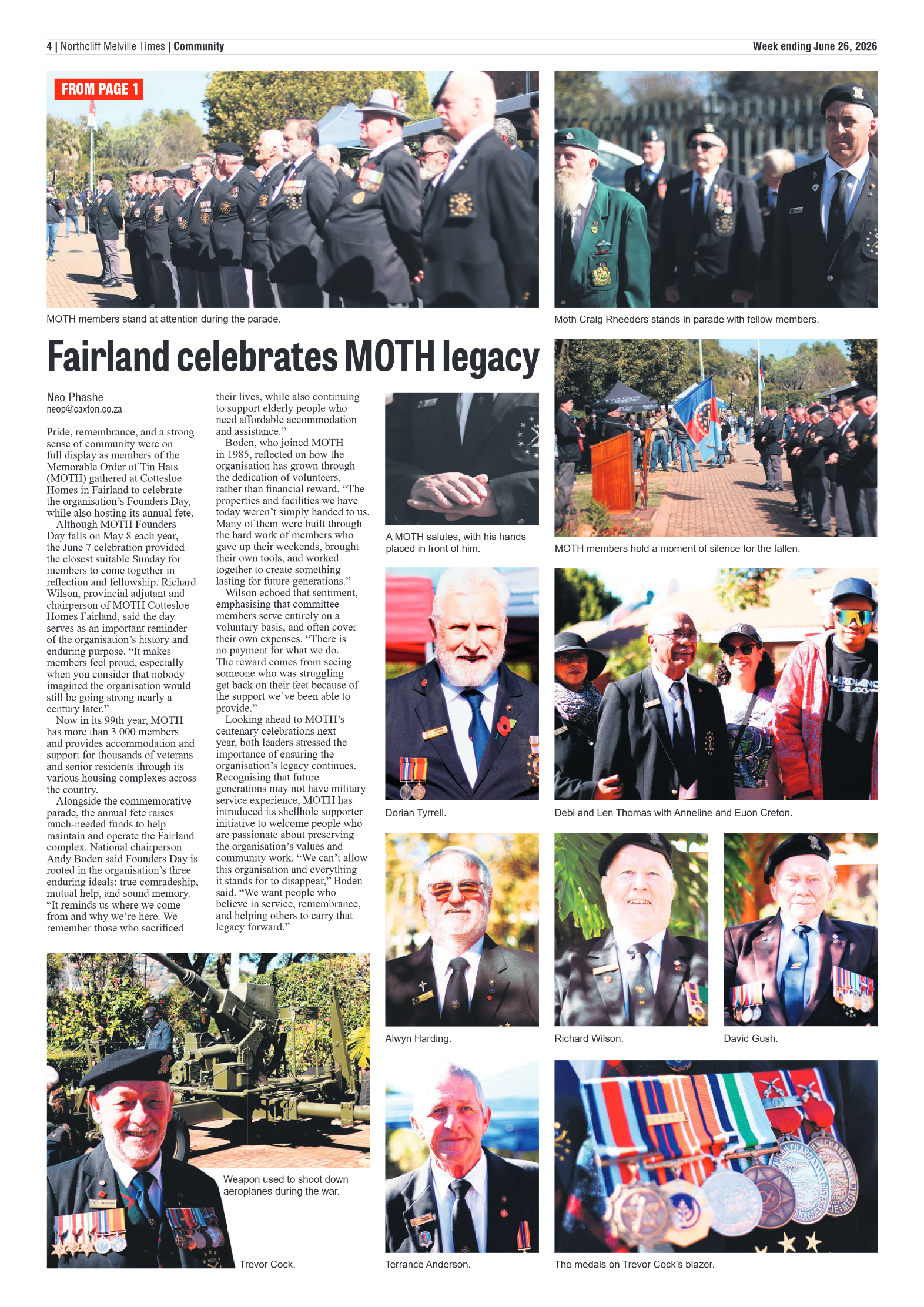 Northcliff Melville Times 26 June 2026 page 4
