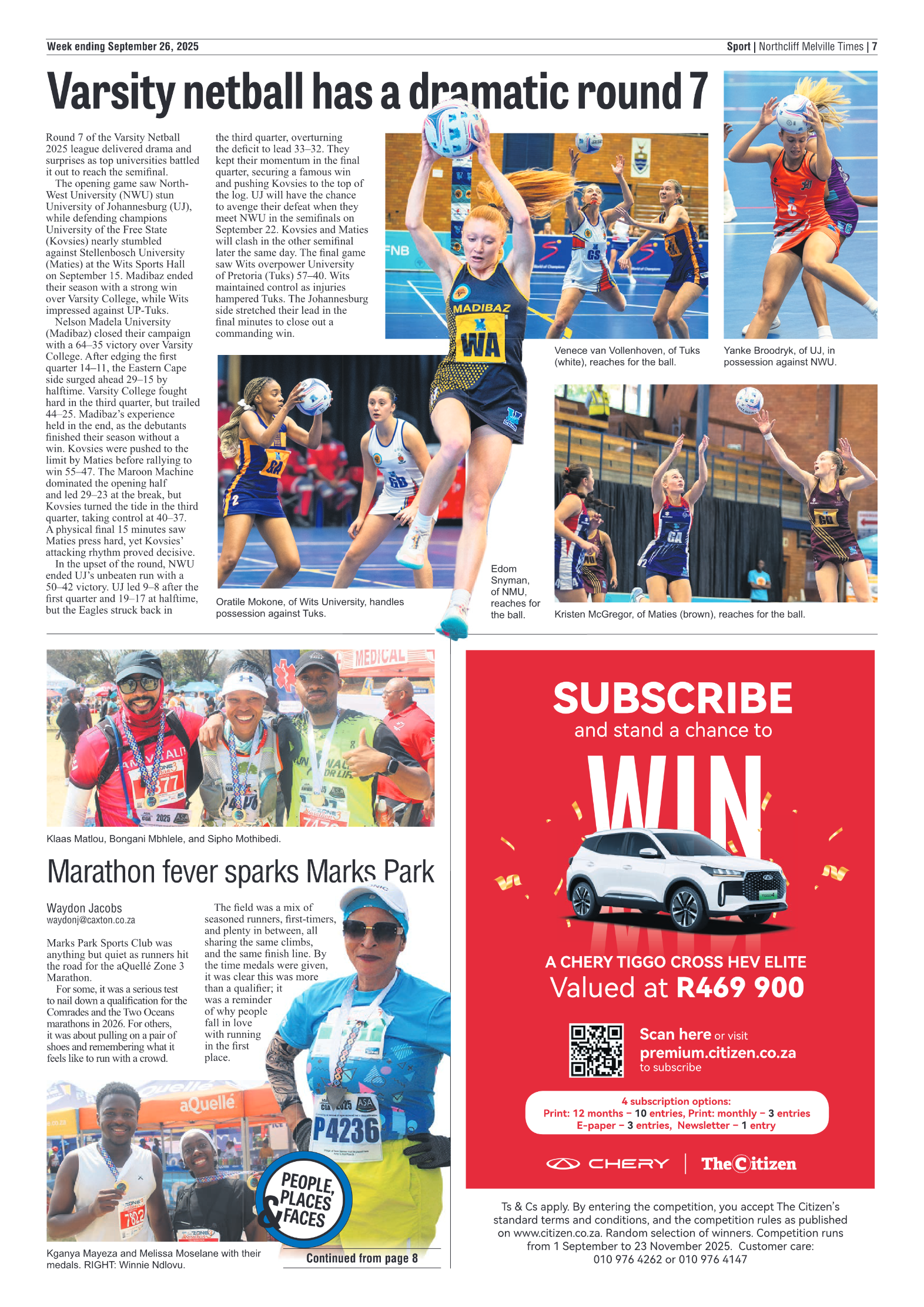 Northcliff Melville Times 26 September 2025 page 7